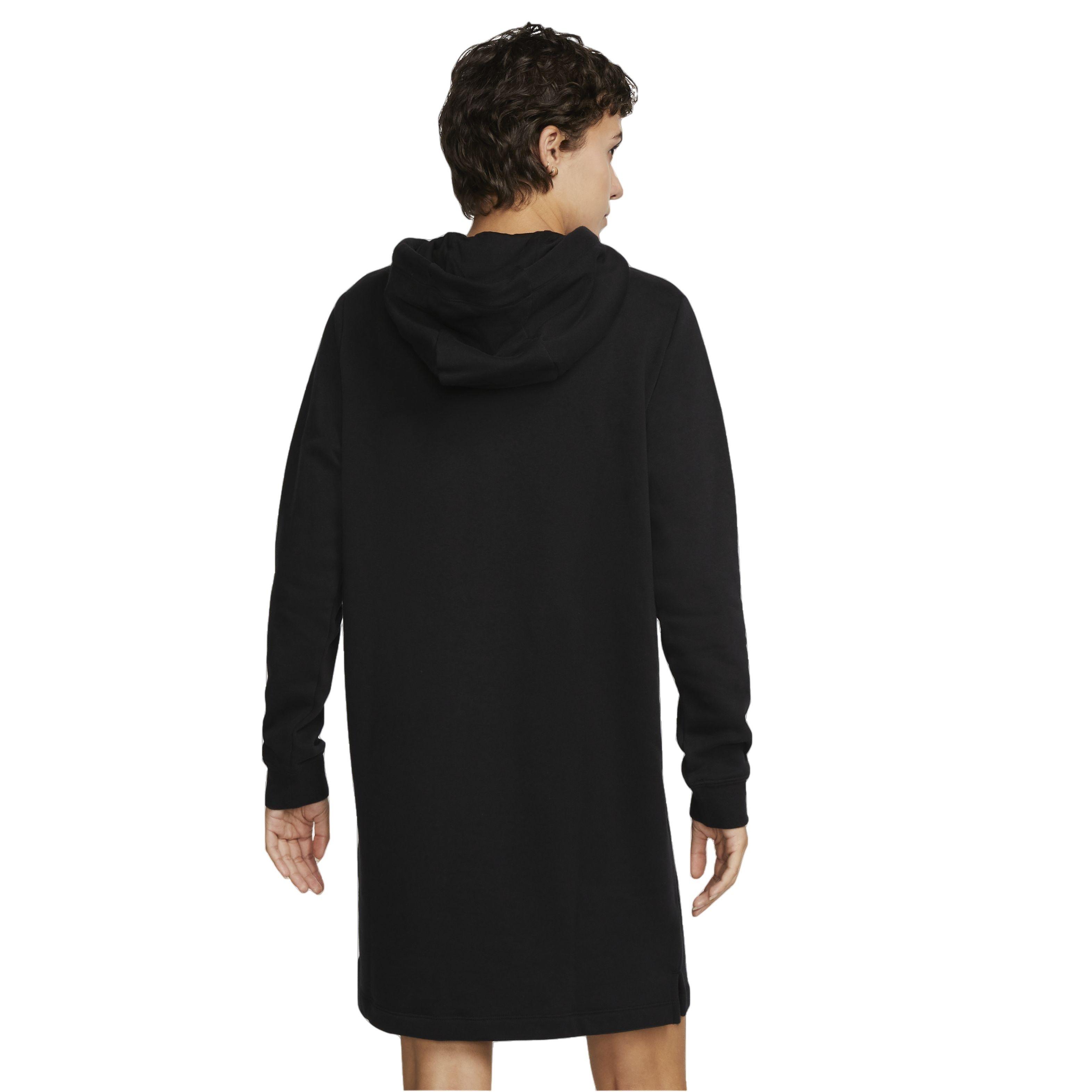 Nike Women's Sportswear Club Fleece Dress - BLACK Thumbnail View 2