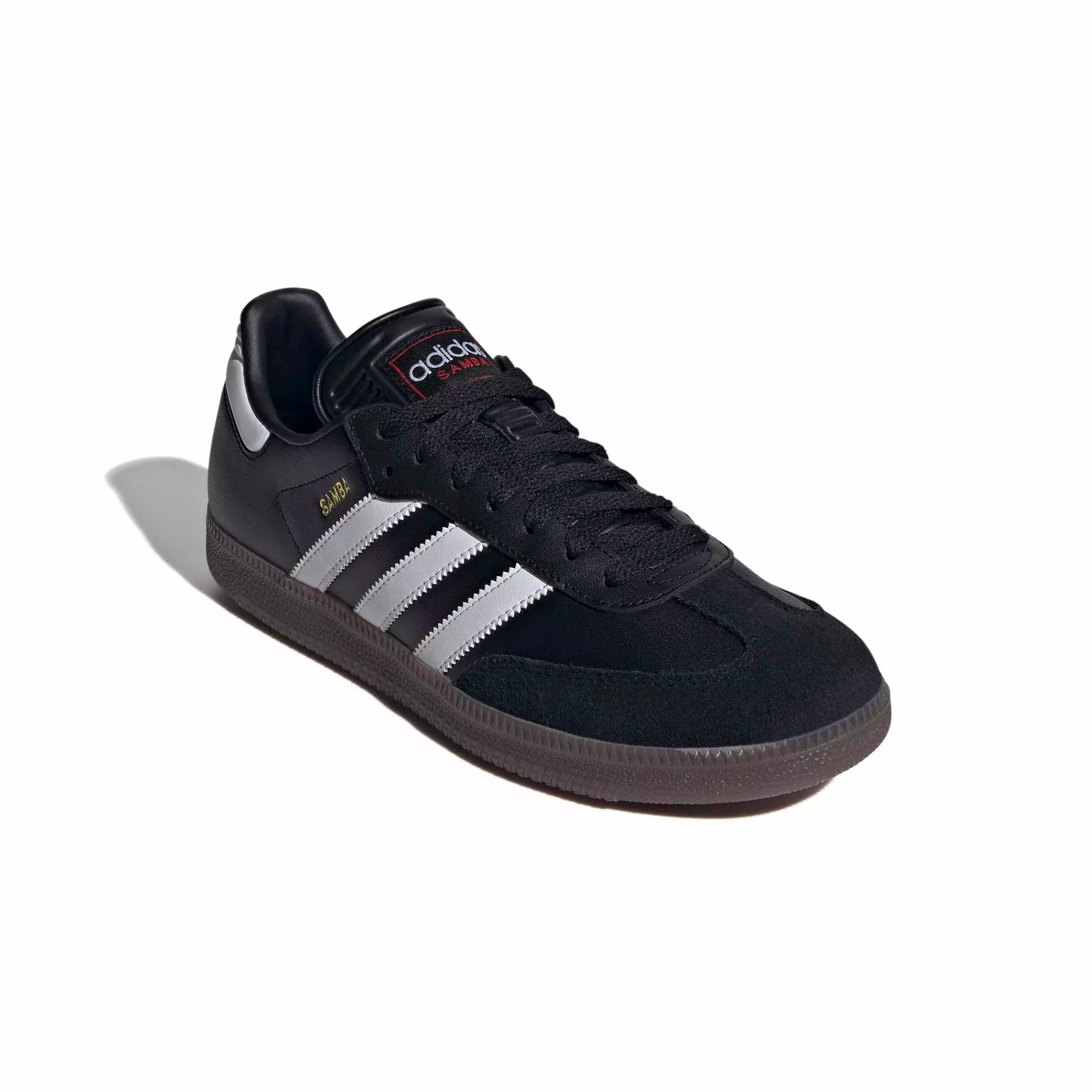 adidas Samba Indoor "Core Black/Ftwr White/Vivid Red" Men's Soccer Shoe - BLACK/WHITE/RED