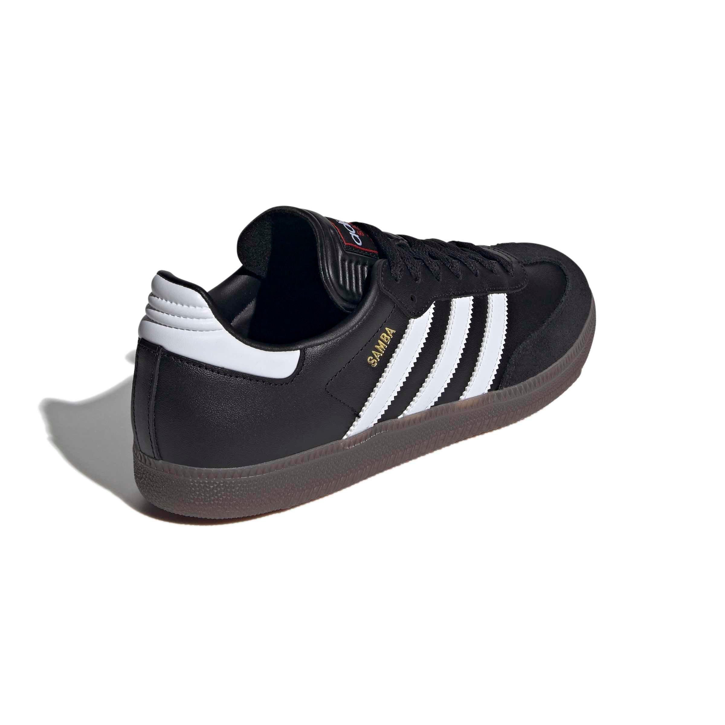 adidas Samba Indoor "Core Black/Ftwr White/Vivid Red" Men's Soccer Shoe - BLACK/WHITE/RED Thumbnail View 4