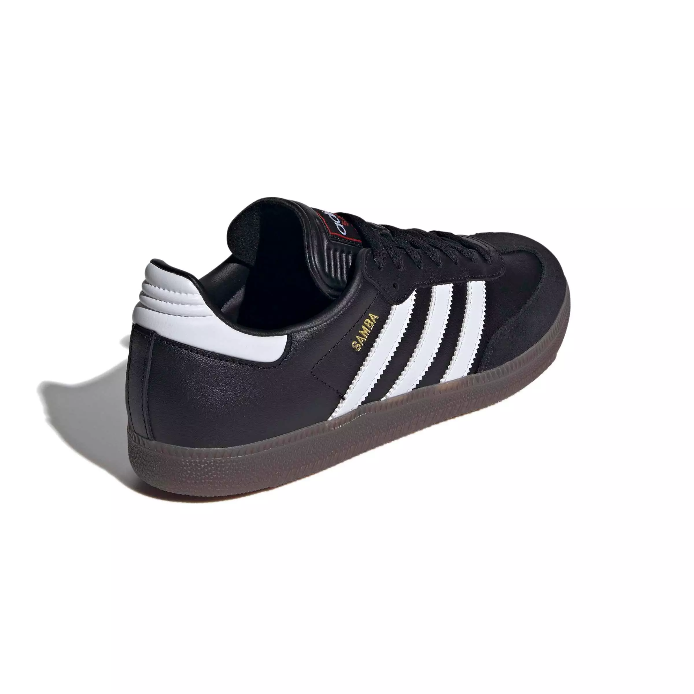 adidas Samba Indoor "Core Black/Ftwr White/Vivid Red" Men's Soccer Shoe - BLACK/WHITE/RED
