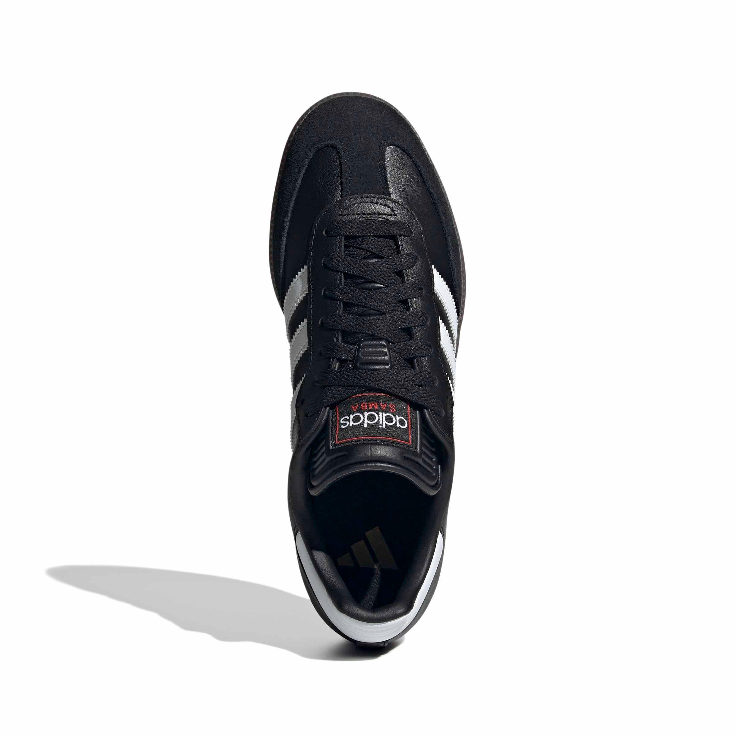 adidas Samba Indoor "Core Black/Ftwr White/Vivid Red" Men's Soccer Shoe - BLACK/WHITE/RED Thumbnail View 5