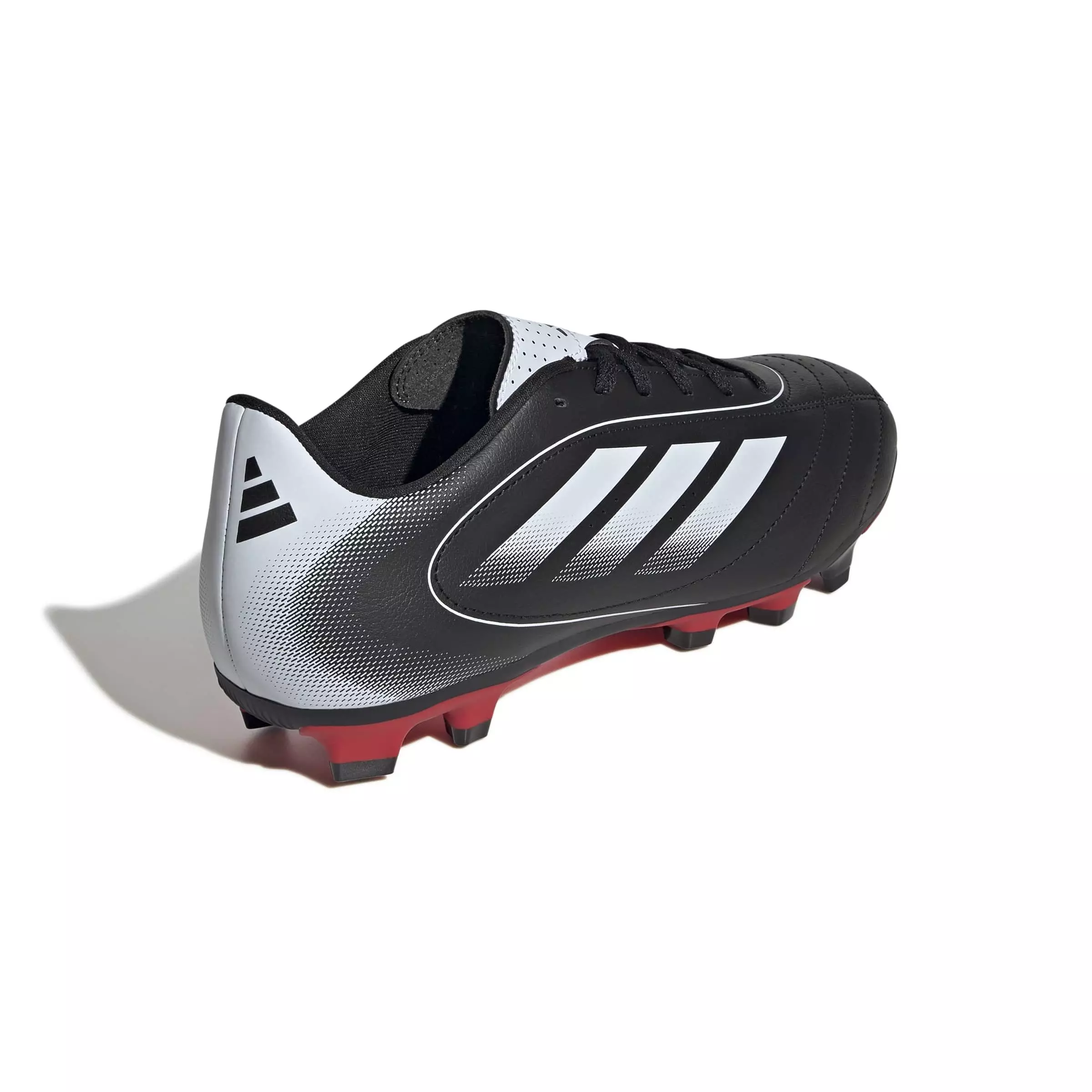 adidas Goletto IX MG "Core Black/Ftwr White/Better Scarlet" Men's Soccer Cleat - BLACK/WHITE/SCARLET
