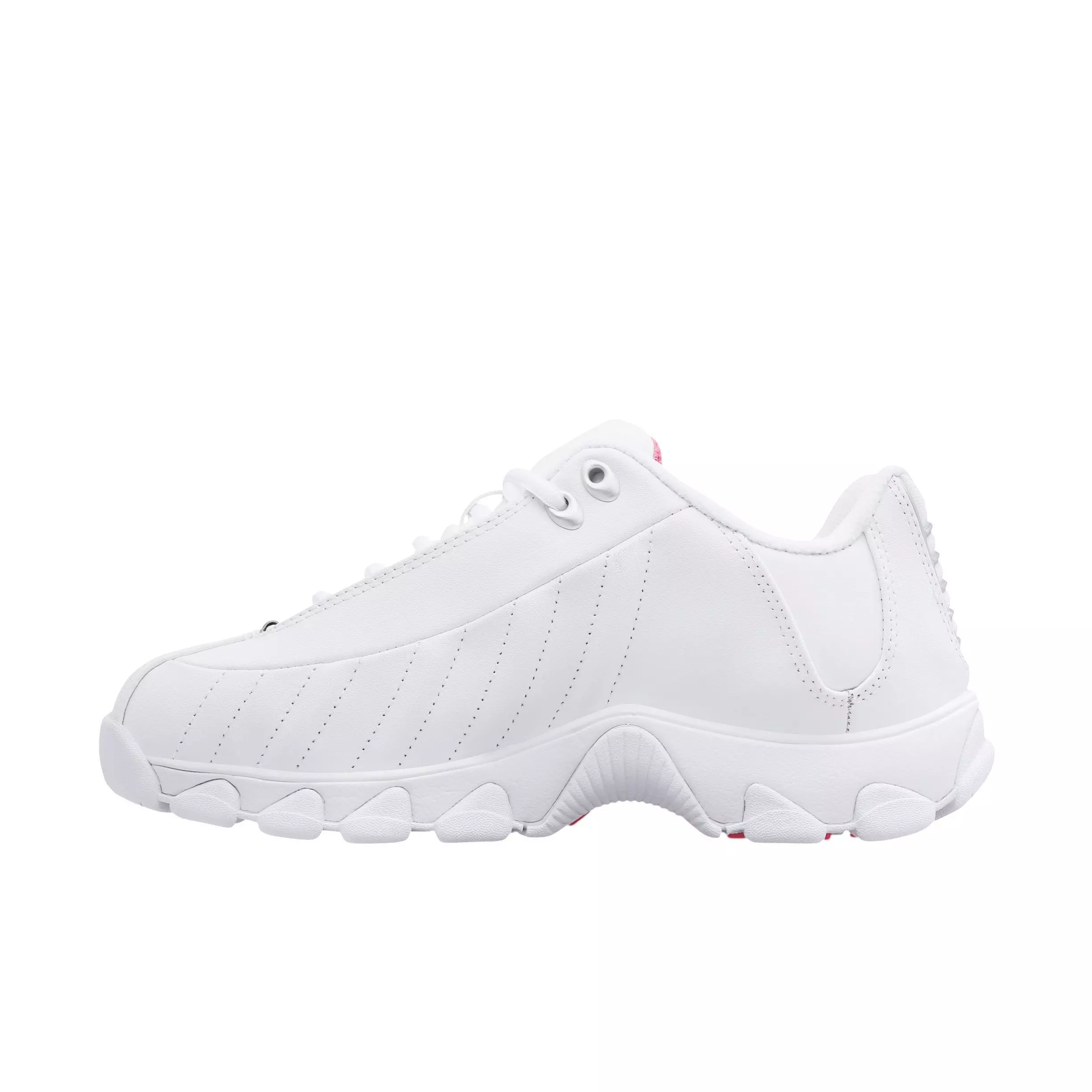 K-Swiss ST329 CMF "White/Shocking Pink" Women's Shoe - WHITE/SHOCKING PINK