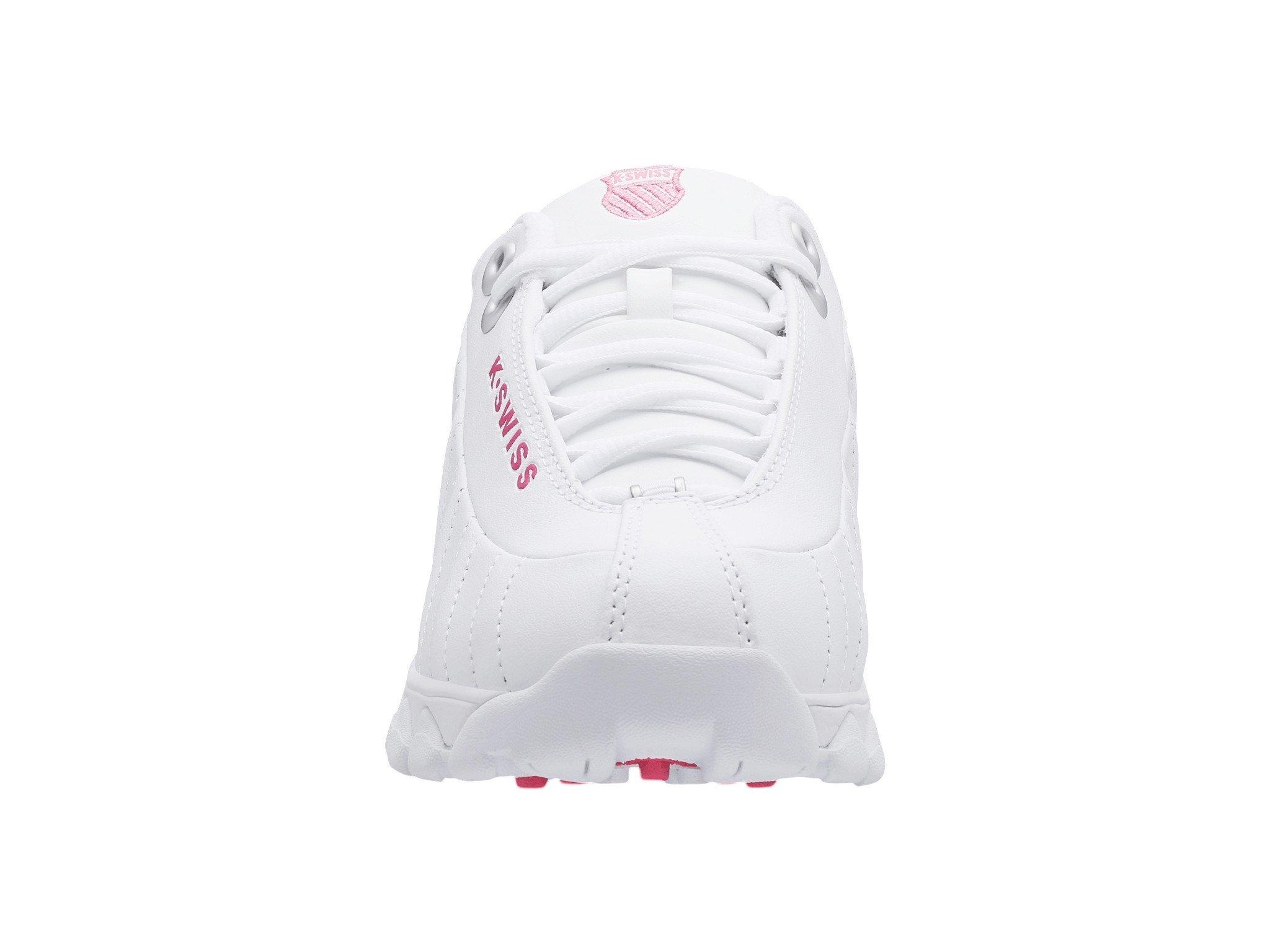 K-Swiss ST329 CMF "White/Shocking Pink" Women's Shoe - WHITE/SHOCKING PINK