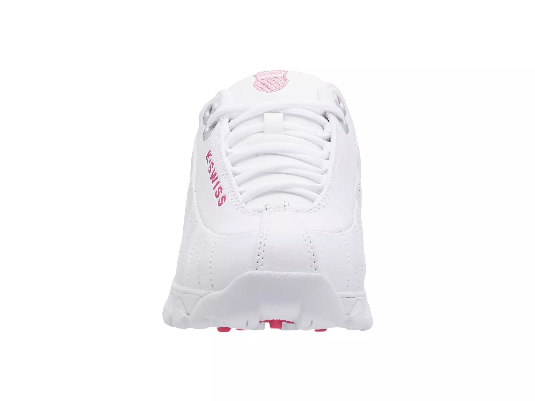 K-Swiss ST329 CMF "White/Shocking Pink" Women's Shoe - WHITE/SHOCKING PINK