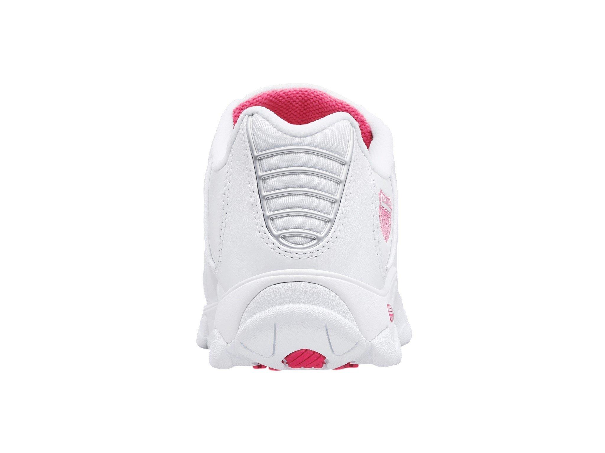K-Swiss ST329 CMF "White/Shocking Pink" Women's Shoe - WHITE/SHOCKING PINK
