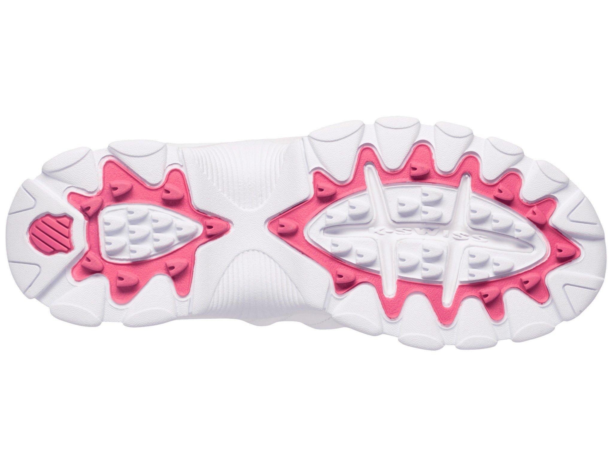 K-Swiss ST329 CMF "White/Shocking Pink" Women's Shoe - WHITE/SHOCKING PINK