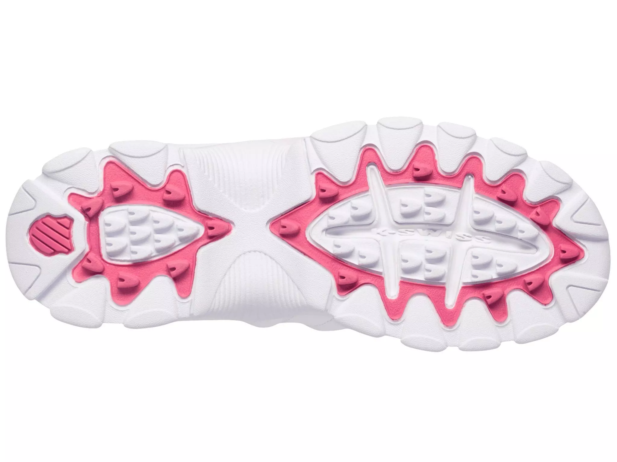 K-Swiss ST329 CMF "White/Shocking Pink" Women's Shoe - WHITE/SHOCKING PINK