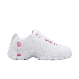 K-Swiss ST329 CMF "White/Shocking Pink" Women's Shoe - WHITE/SHOCKING PINK