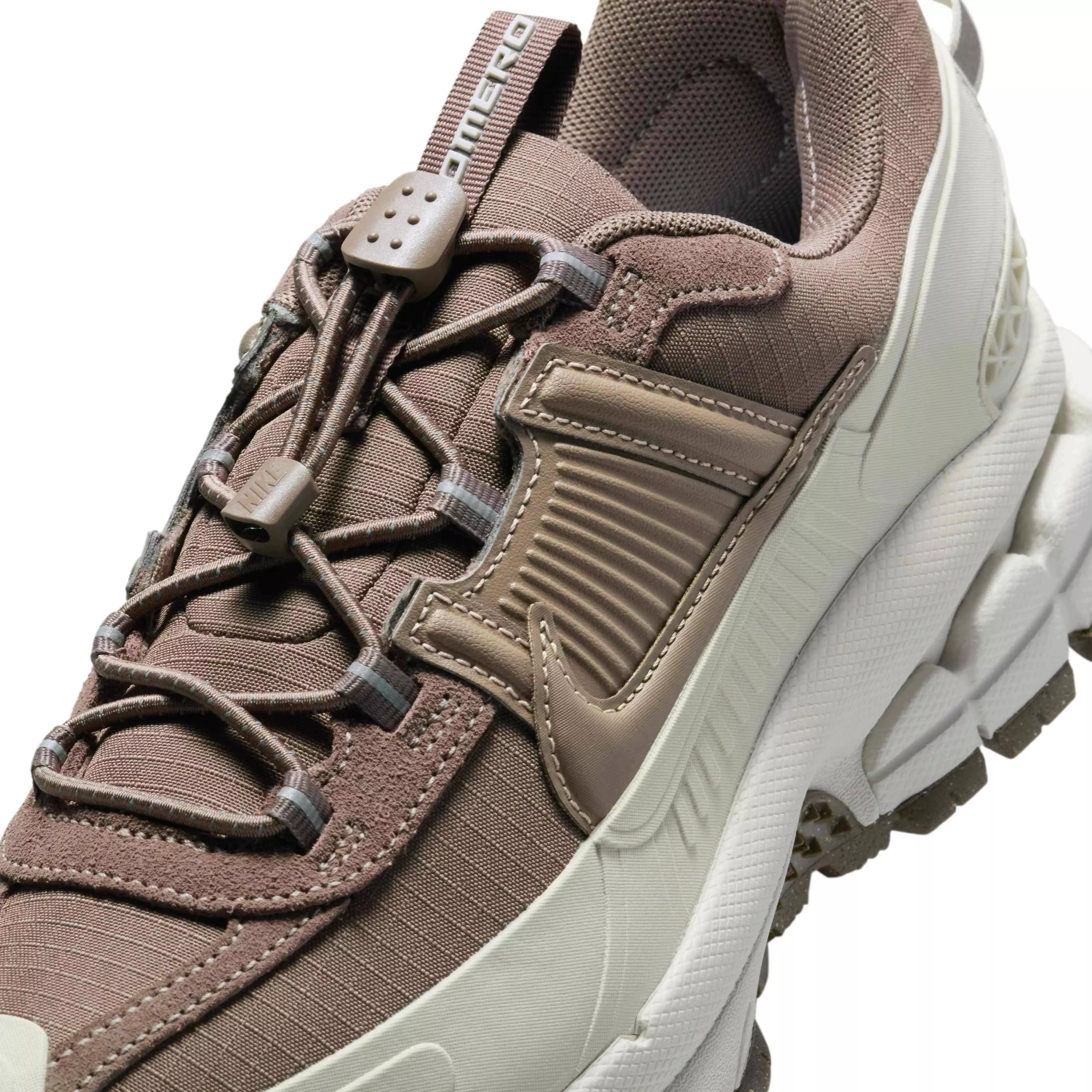 Nike Zoom Vomero Roam "Light Bone/Court Purple/Gum Dark Brown/Mink Brown" Women's Shoe - LT BONE/PURPLE/DK BROWN/BROWN