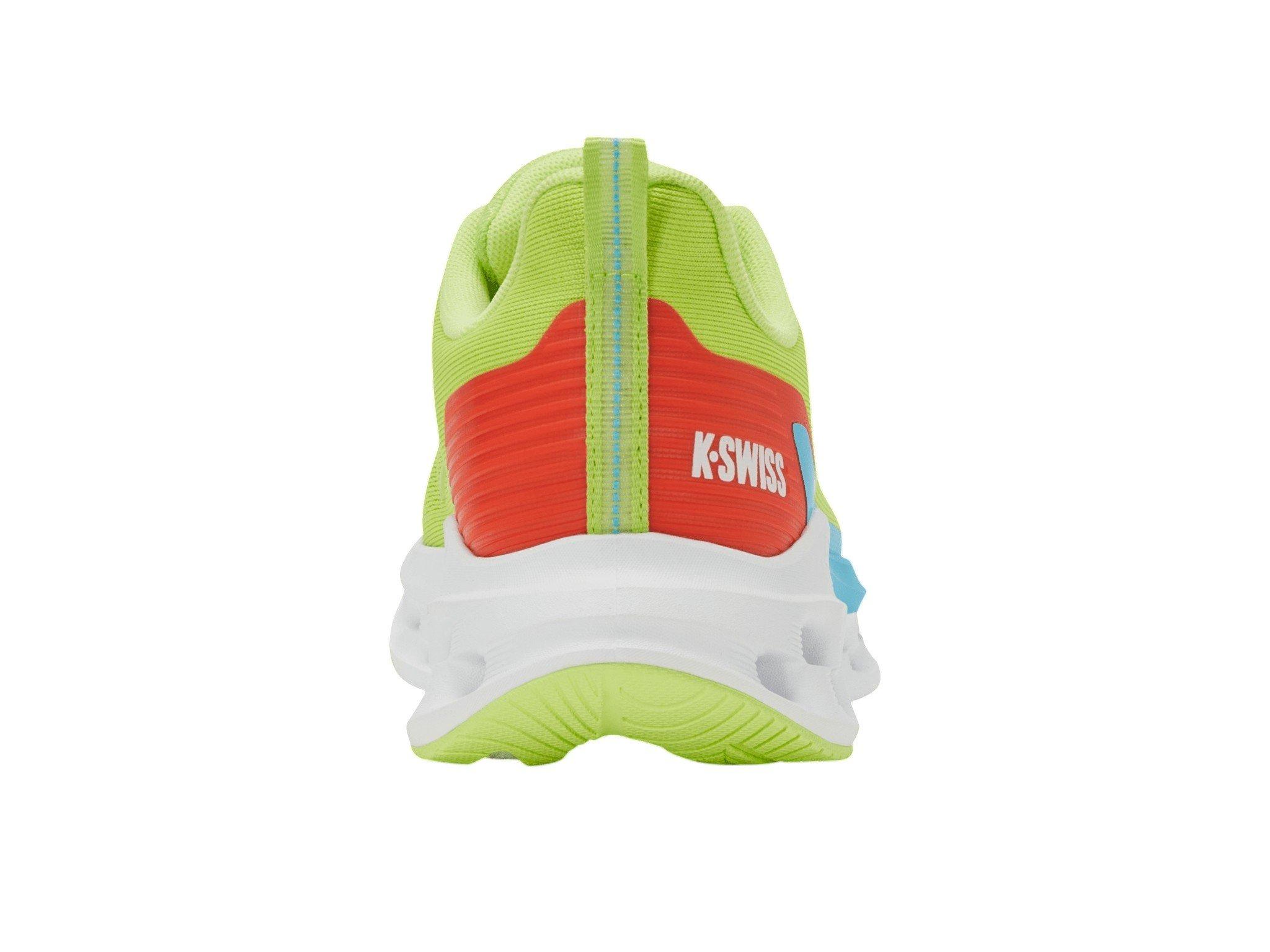 K-Swiss Melrose Tubes Lite "Sharp Green/Flame/Aquarius" Women's Shoe - SHARP GREEN/ORANGE/BLUE