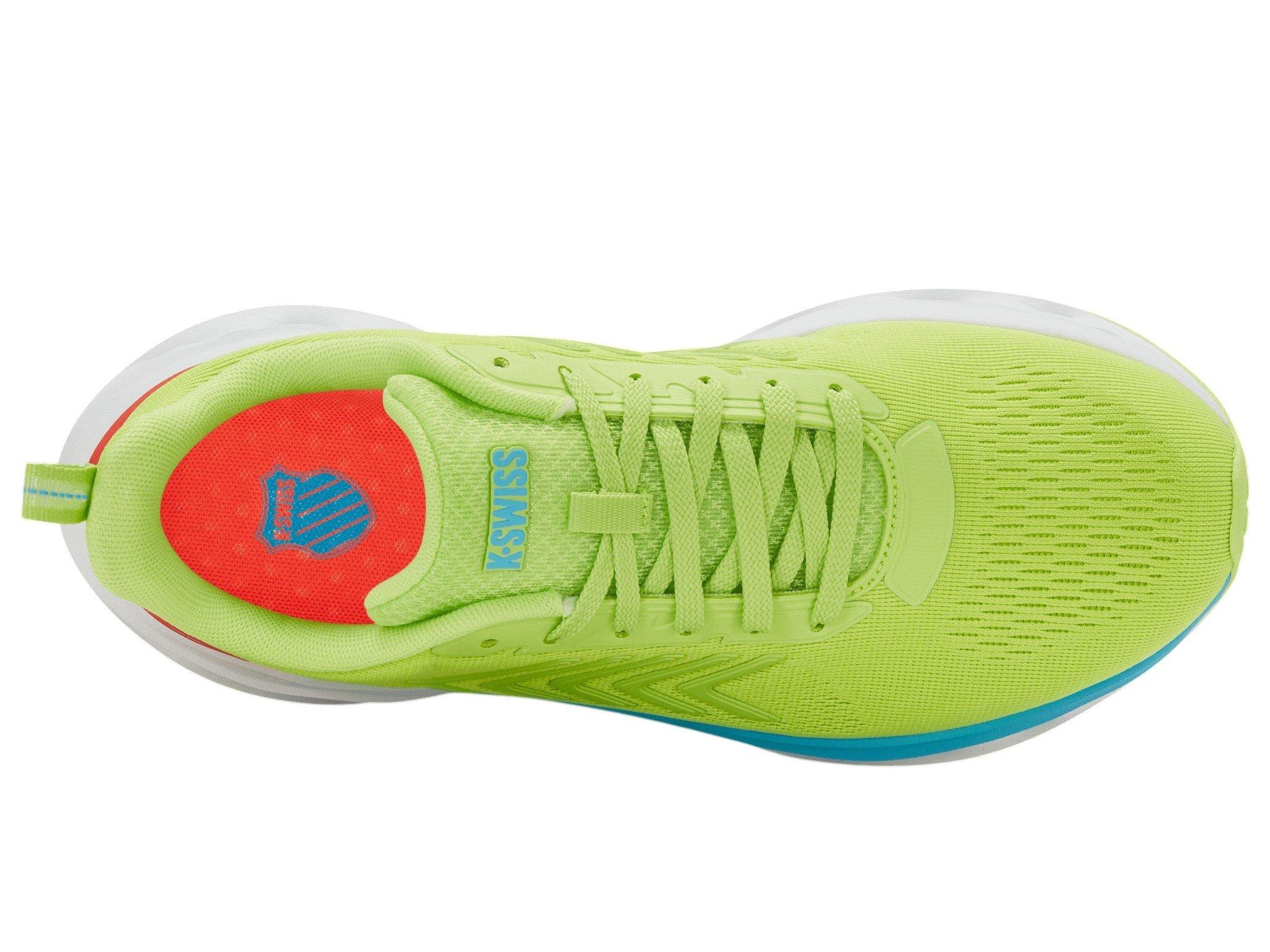 K-Swiss Melrose Tubes Lite "Sharp Green/Flame/Aquarius" Women's Shoe - SHARP GREEN/ORANGE/BLUE
