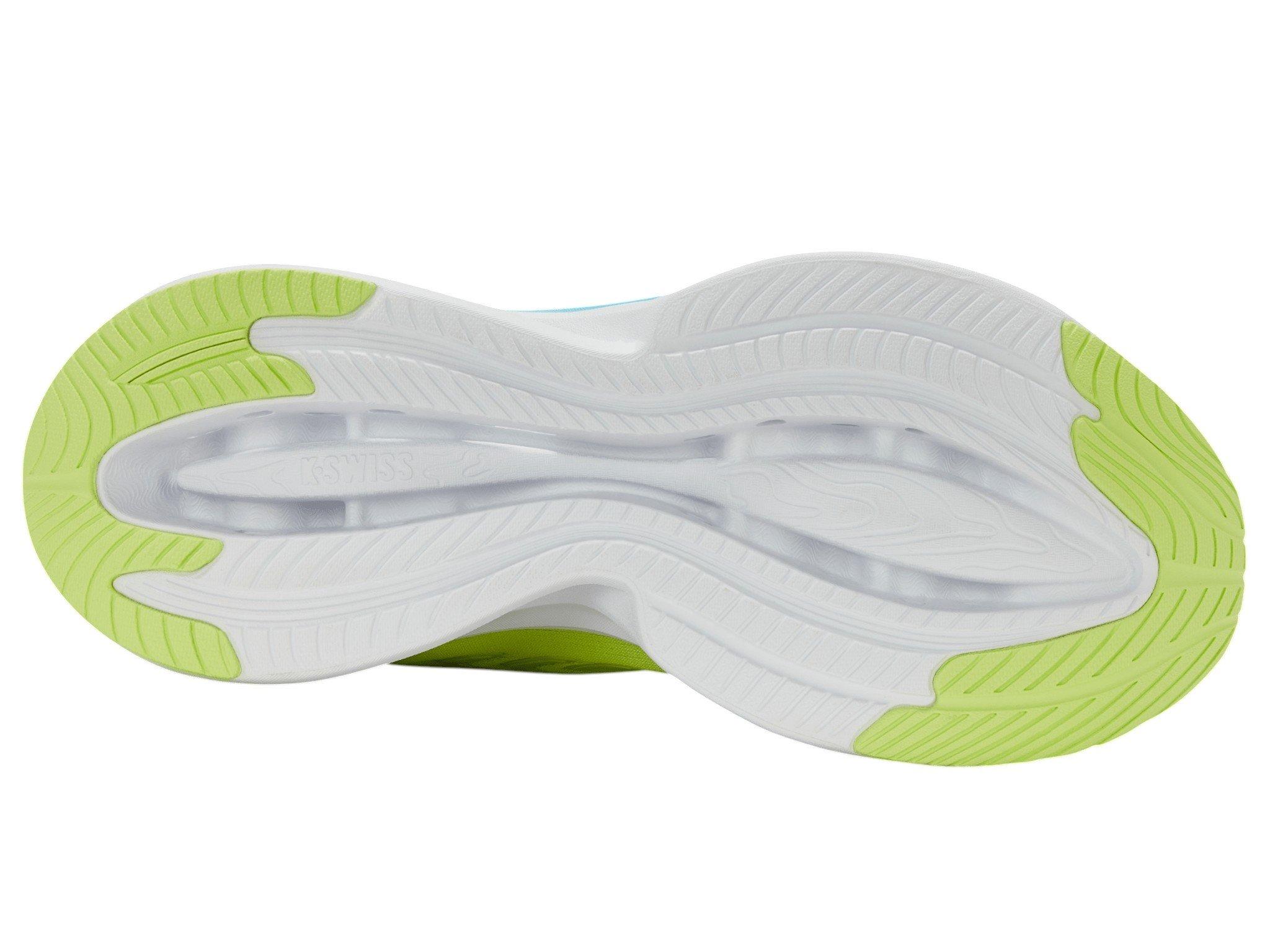 K-Swiss Melrose Tubes Lite "Sharp Green/Flame/Aquarius" Women's Shoe - SHARP GREEN/ORANGE/BLUE