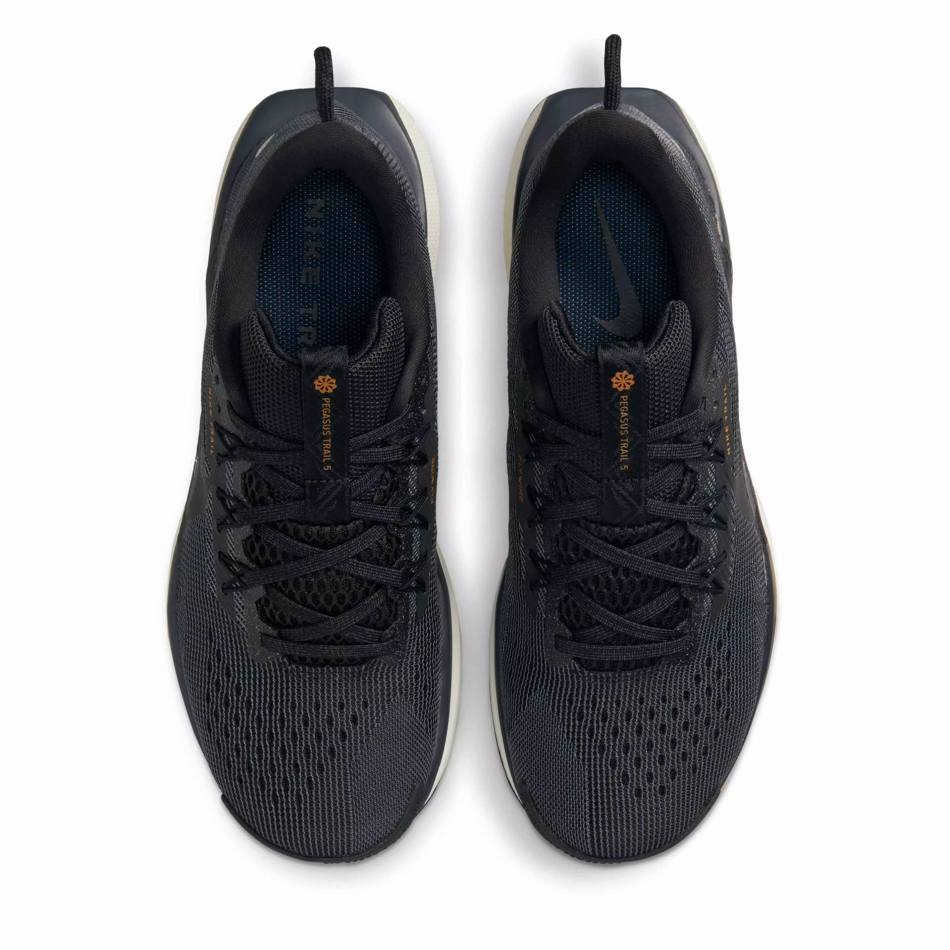 Nike Pegasus Trail 5 "Black/Monarch/Pale Ivory/Off Noir" Women's Trail Running Shoe - BLACK/MONARCH/IVORY/OFF NOIR