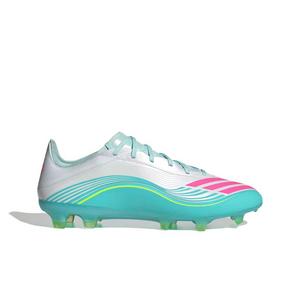 adidas F50 Messi Pro FG "Ftwr White/Lucid Pink/Flash Aqua" Men's Soccer Cleat