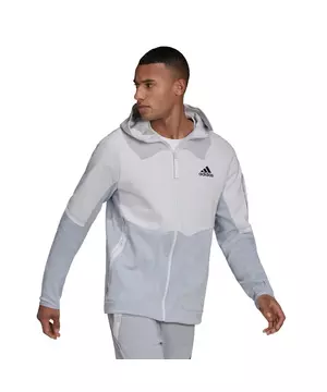 adidas Men's Designed for Full-Zip Jacket Grey