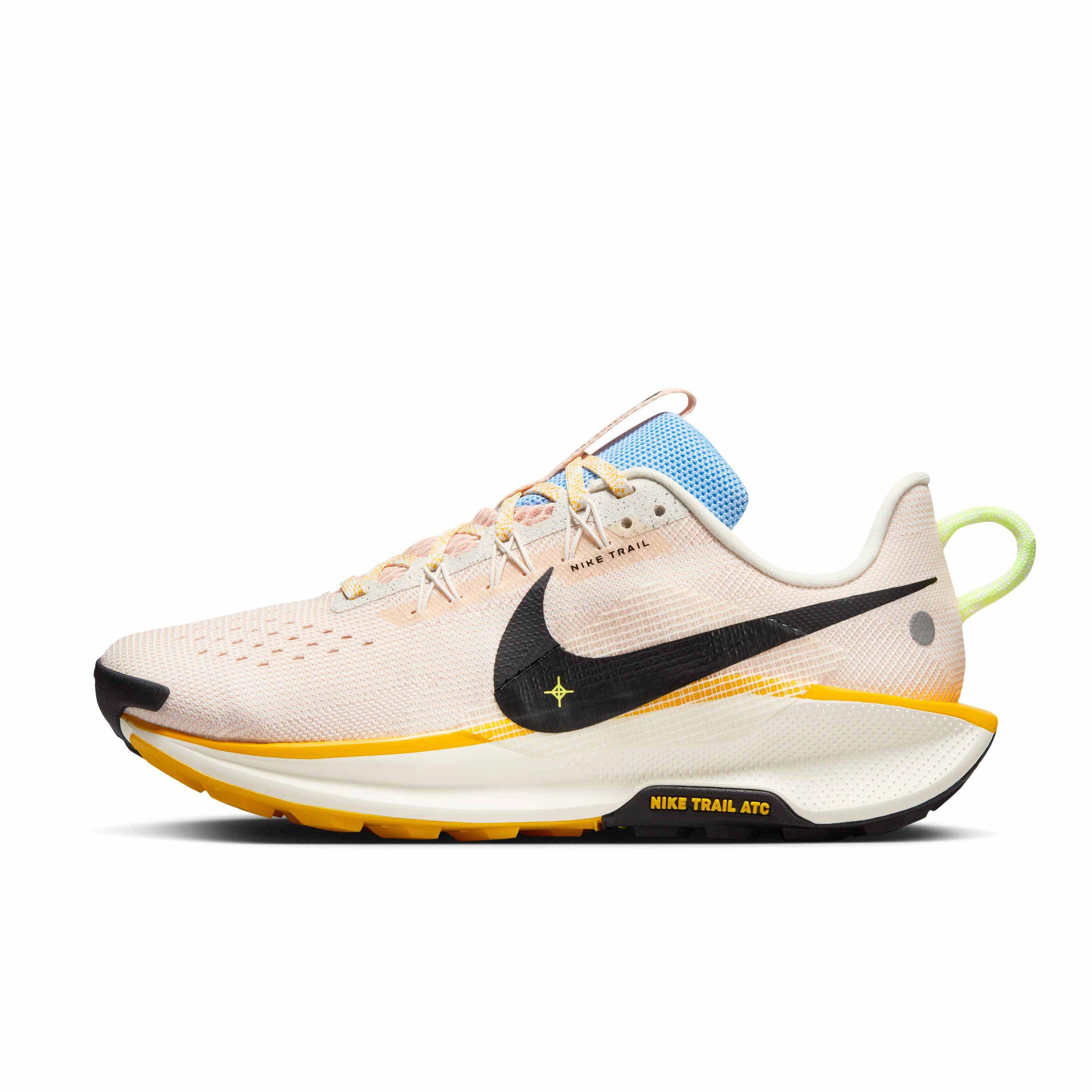 Nike Pegasus Trail 5 "Phantom/Washed Coral/University Gold/Black" Women's Trail Running Shoe - PHANTOM/CORAL/GOLD/BLACK Thumbnail View 2