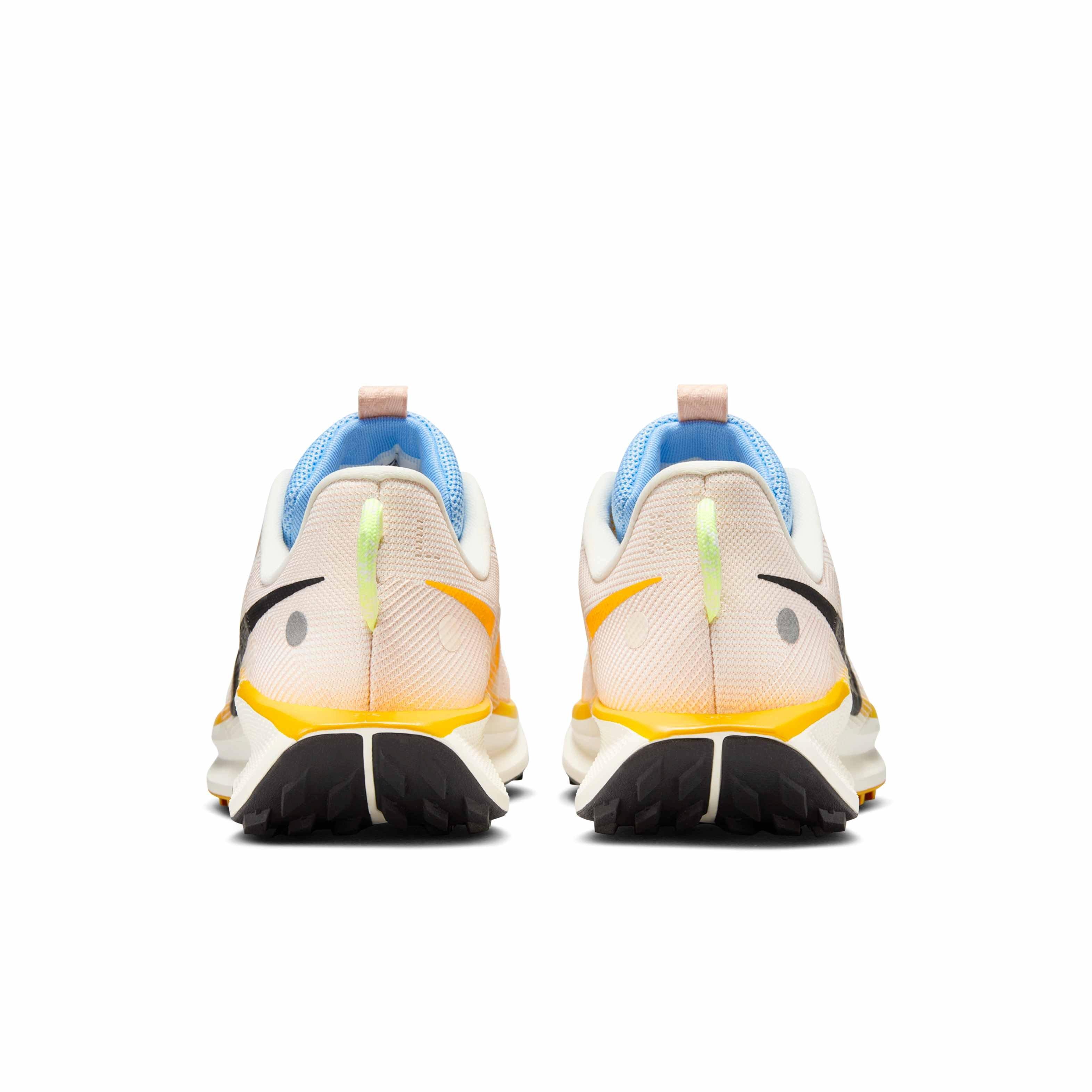 Nike Pegasus Trail 5 "Phantom/Washed Coral/University Gold/Black" Women's Trail Running Shoe - PHANTOM/CORAL/GOLD/BLACK Thumbnail View 5