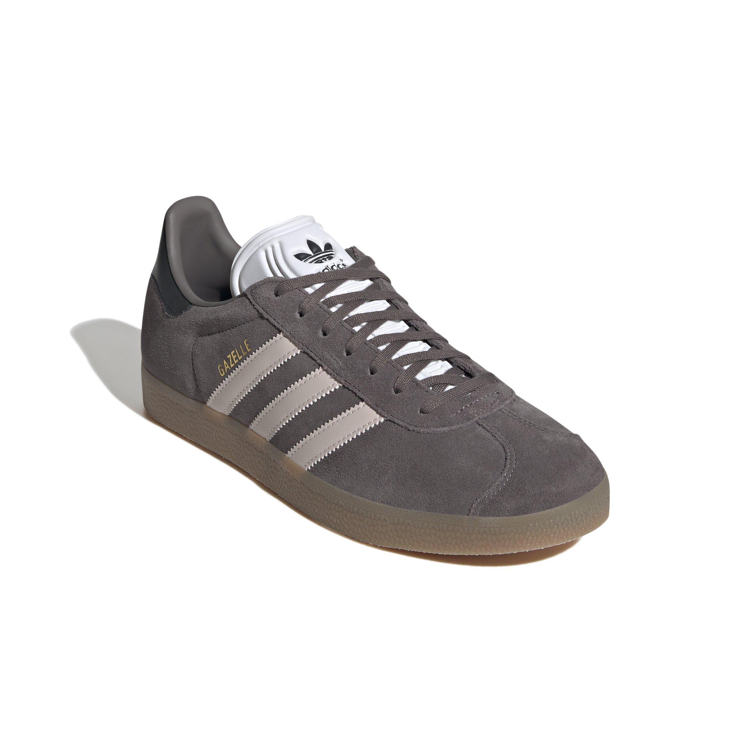 Grey Gum Dark Grey Gazelle Trainers Adidas Originals Gazelle