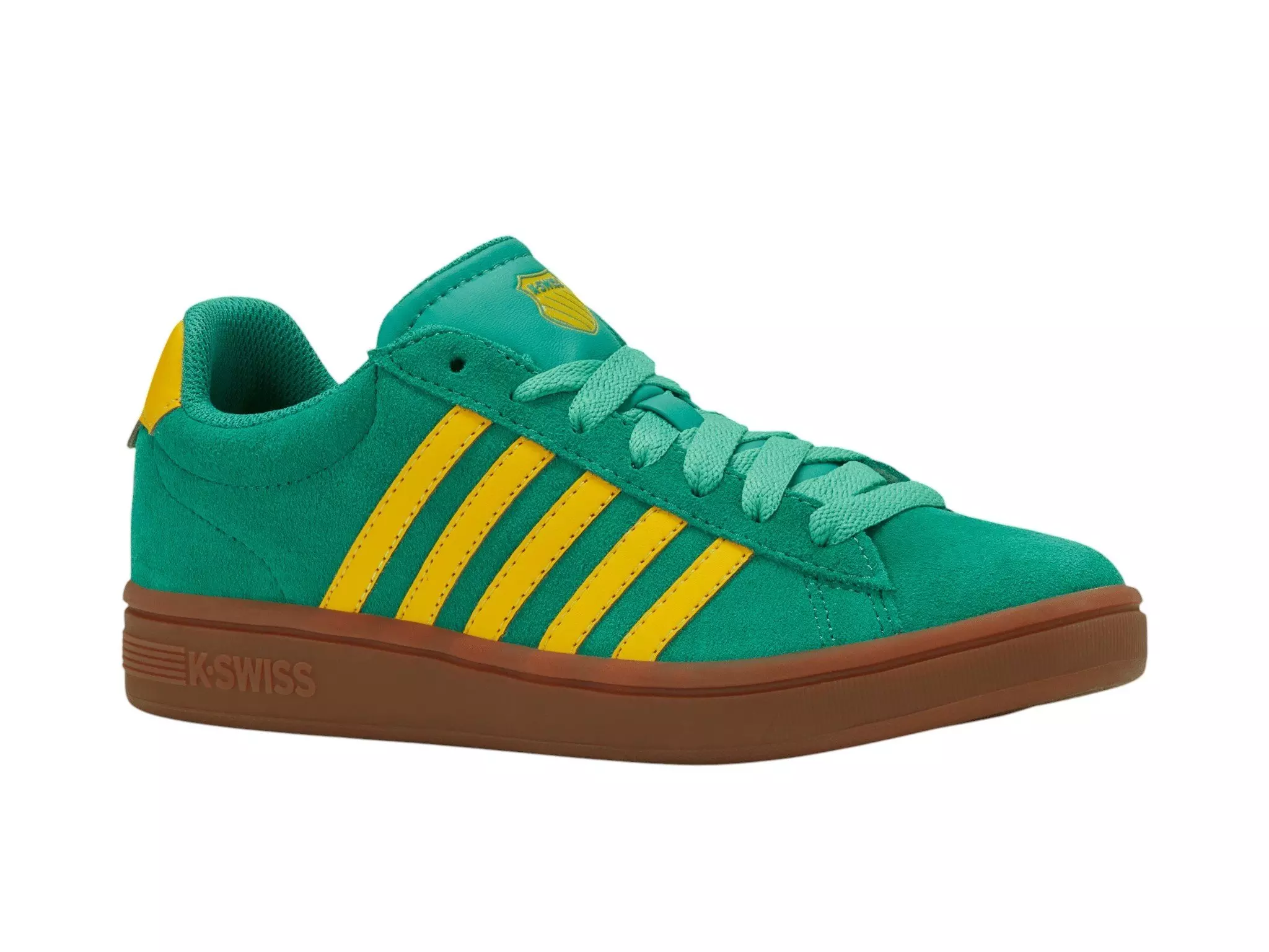 K-Swiss Court Tiebreak II SDE "Alhambra/Fressia" Women's Shoe - GREEN/YELLOW