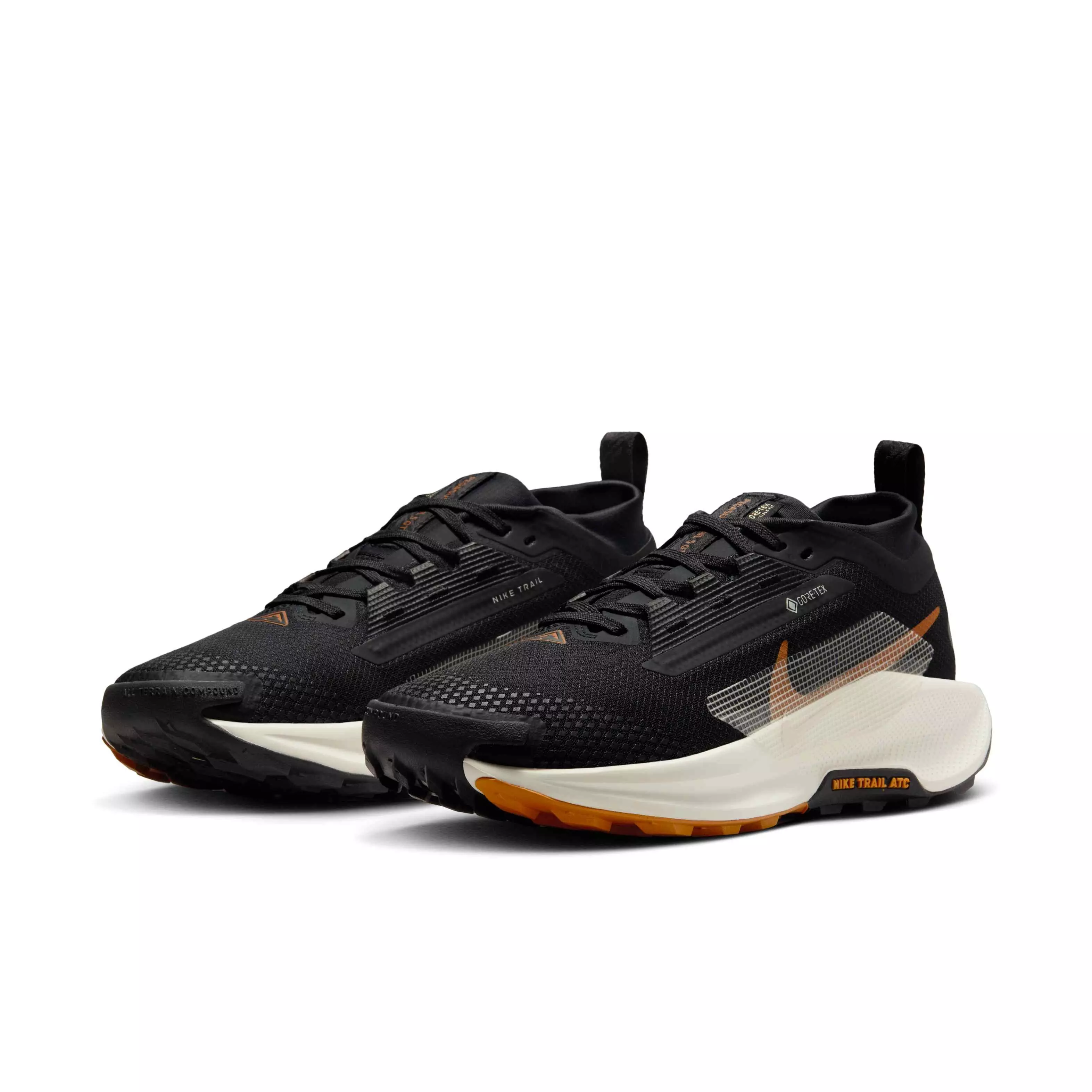 Nike Pegasus Trail 5 GORE-TEX "Off Noir/Black/Monarch/Pale Ivory" Women's Trail Running Shoe - OFF NOIR/BLACK/MONARCH/IVORY