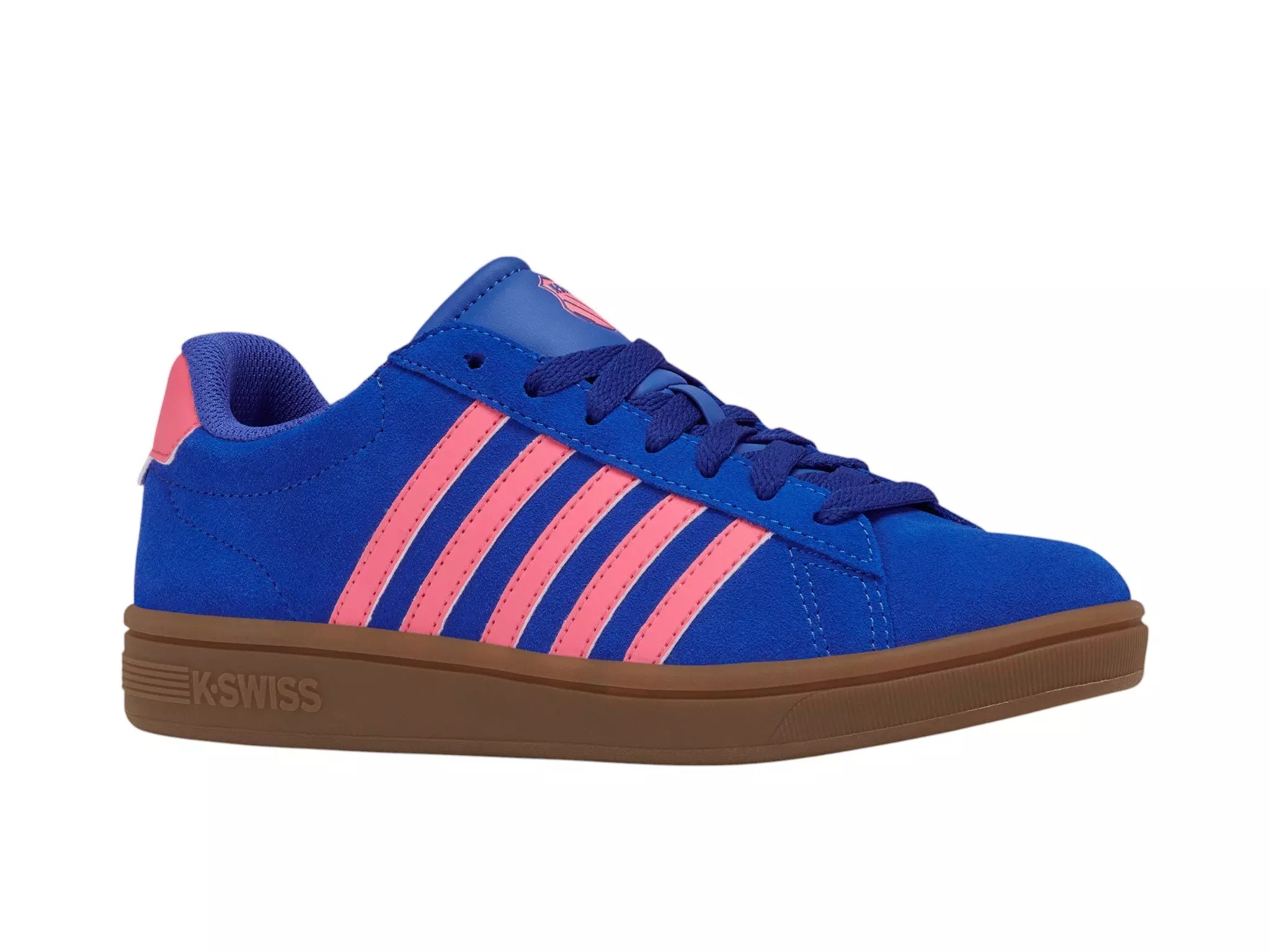 K-Swiss Court Tiebreak II SDE "Dazzling Blue/Pink Lemonade/Gum" Women's Shoe - DAZZLING BLUE/PINK LEMONADE/GUM