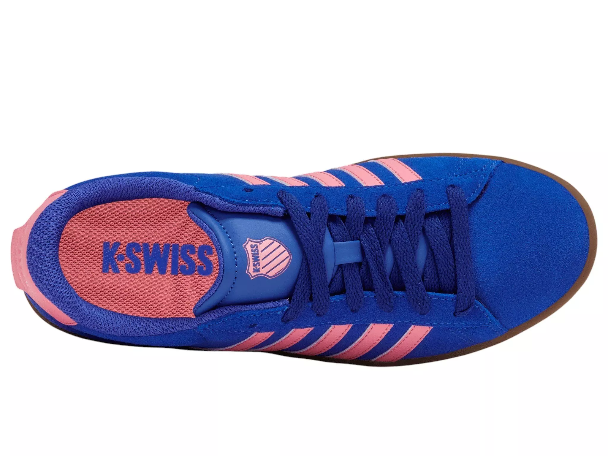 K-Swiss Court Tiebreak II SDE "Dazzling Blue/Pink Lemonade/Gum" Women's Shoe - DAZZLING BLUE/PINK LEMONADE/GUM