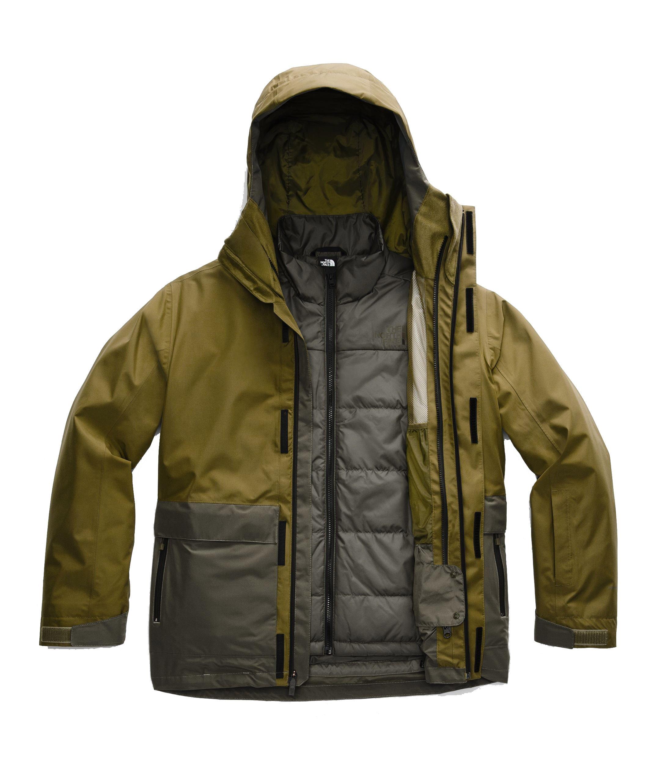 The North Face Men's Clement Triclimate&reg; Jacket - DK GREEN Thumbnail View 6