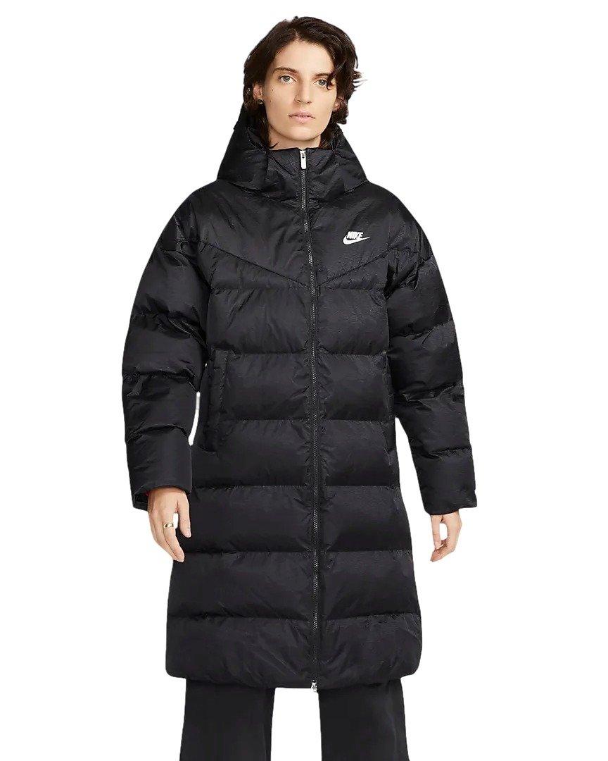 Nike Women's Sportswear Therma-FIT Synthetic Fill City Shine Parka - BLACK Thumbnail View 1