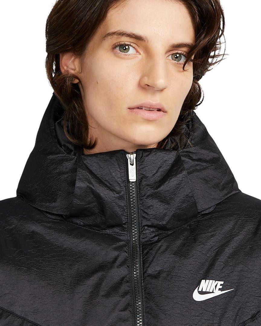 Nike Women's Sportswear Therma-FIT Synthetic Fill City Shine Parka - BLACK Thumbnail View 3