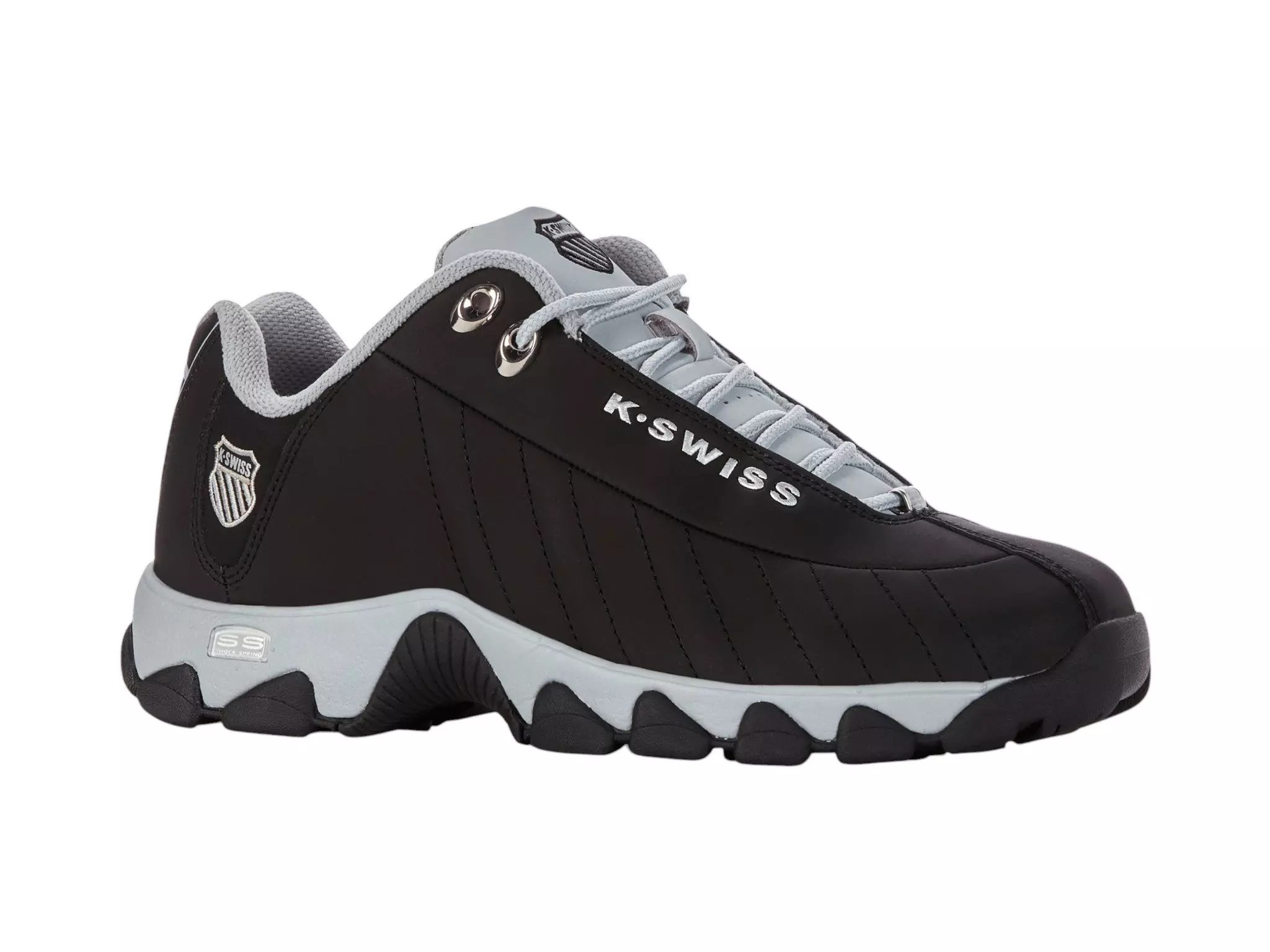 K-Swiss ST329 CMF "Black/Highrise/Black" Men's Shoe - BLACK/GREY