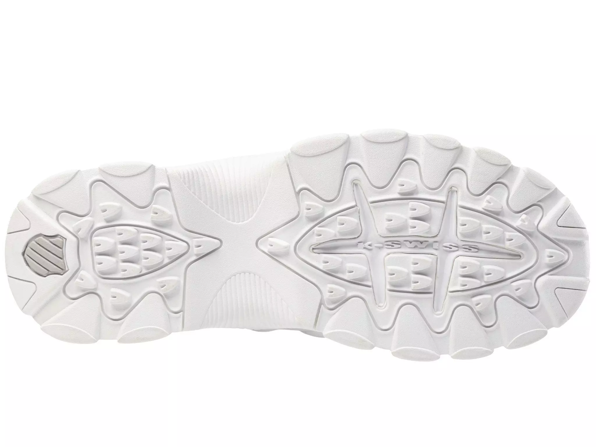 K-Swiss ST329 CMF "White/Silver" Men's Shoe - WHITE/SILVER