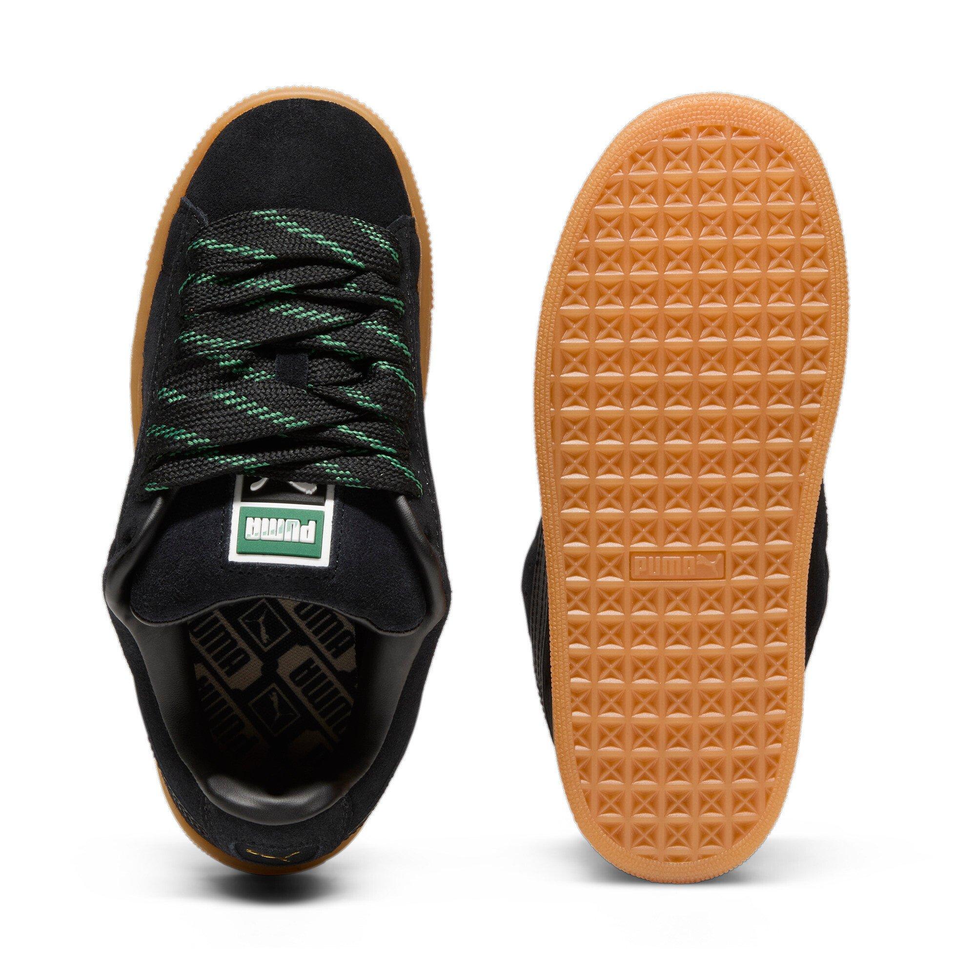 PUMA Suede XL Skate Grade School Boys' "PUMA Black/Vine/PUMA White" Shoe