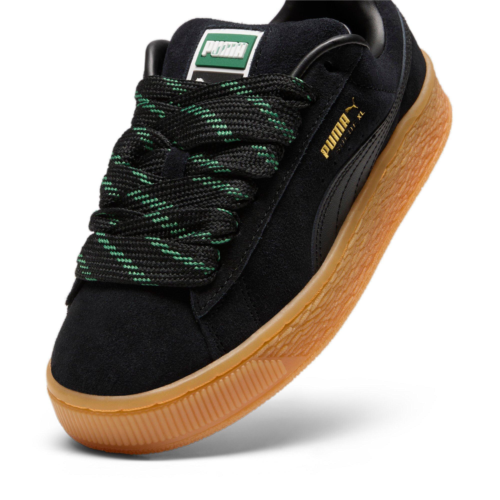 PUMA Suede XL Skate Grade School Boys' "PUMA Black/Vine/PUMA White" Shoe