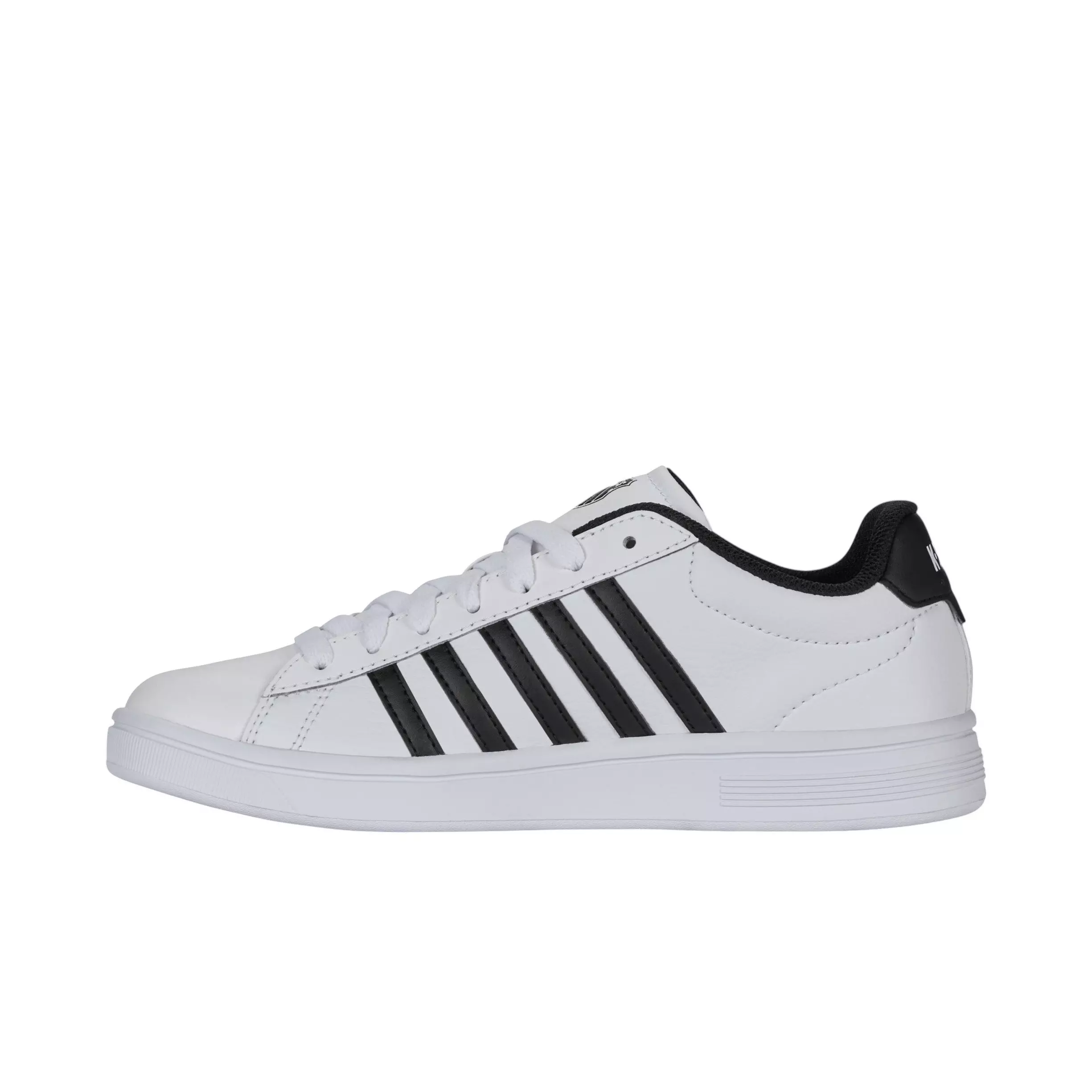 K-Swiss Court Tiebreak II "White/Black/White" Men's Shoe - WHITE/BLACK