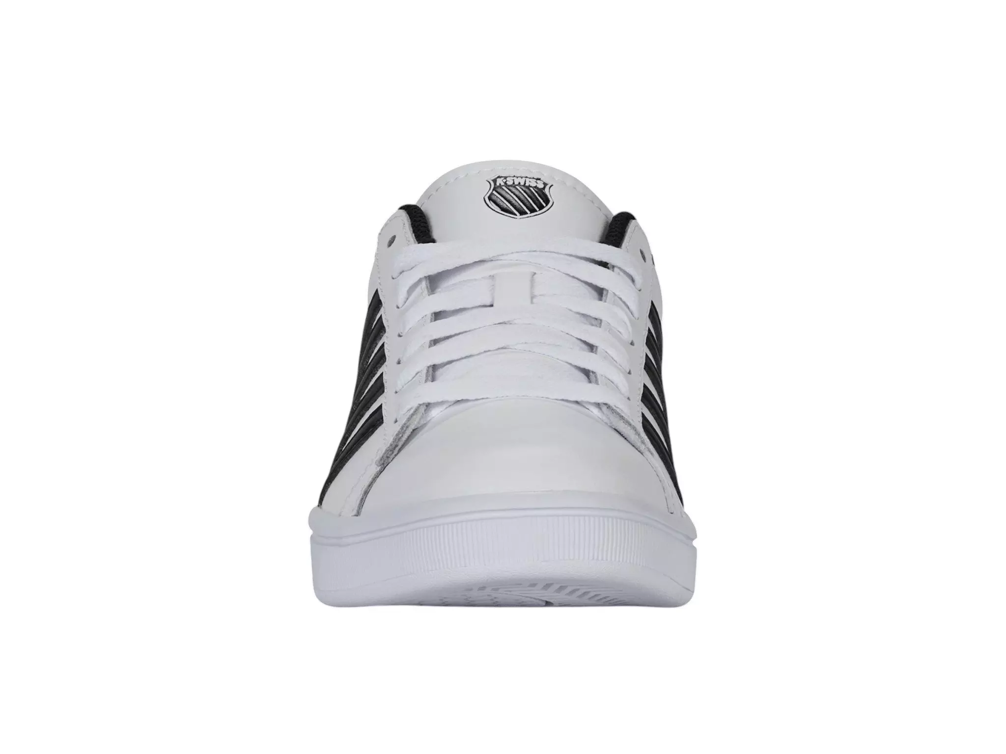 K-Swiss Court Tiebreak II "White/Black/White" Men's Shoe - WHITE/BLACK