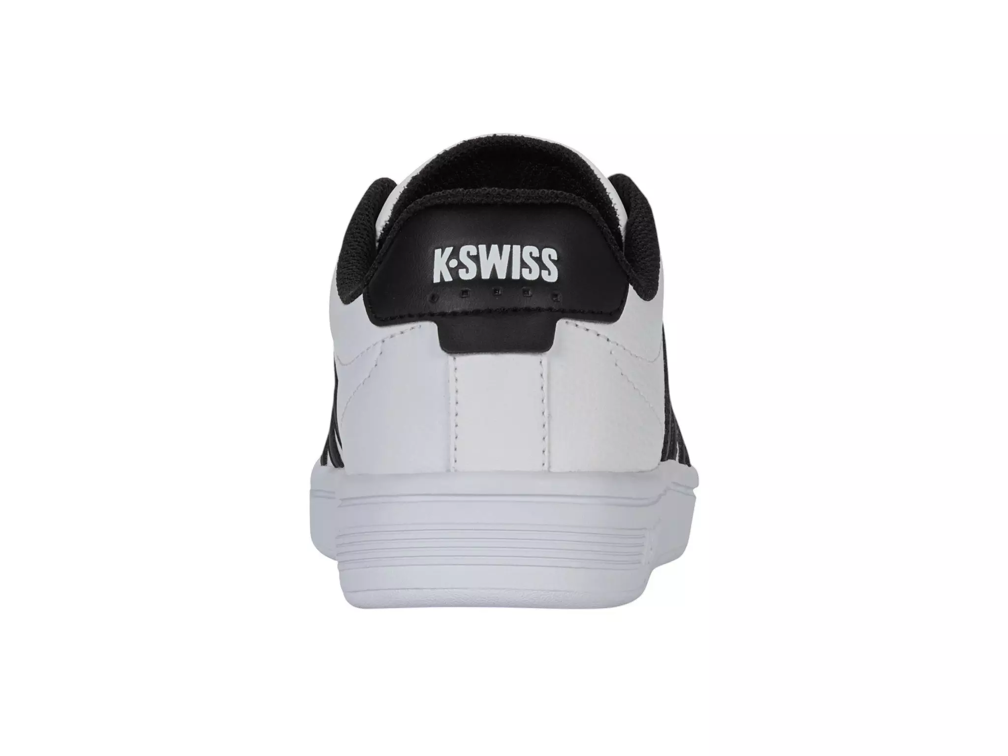 K-Swiss Court Tiebreak II "White/Black/White" Men's Shoe - WHITE/BLACK