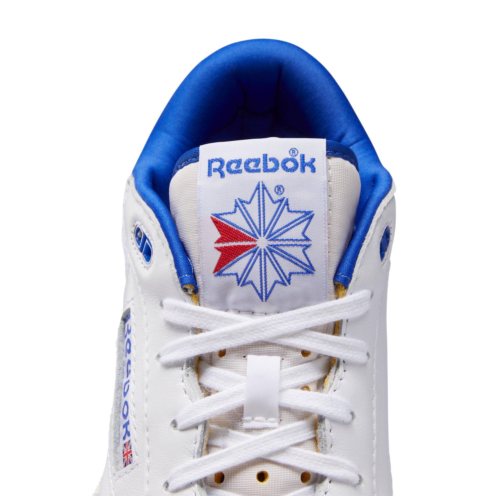 Reebok Club C Mid II Vintage "Ftwr White/Bright Cobalt/Classic White" Men's Shoe - WHITE/ROYAL Thumbnail View 3