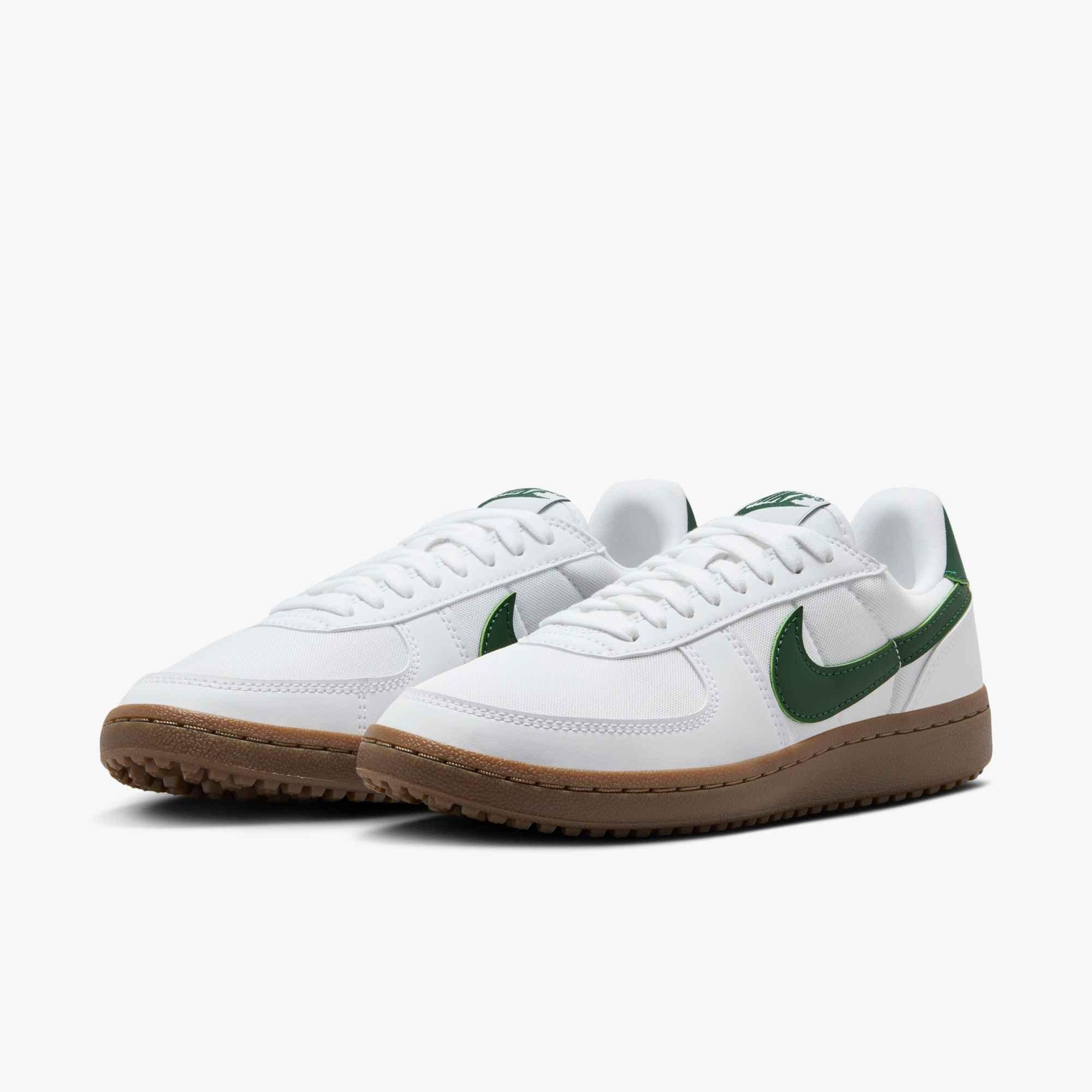 Nike Field General "White/Gum Dark Brown/Gorge Green" Women's Shoe - WHITE/DK BROWN/GREEN Thumbnail View 4