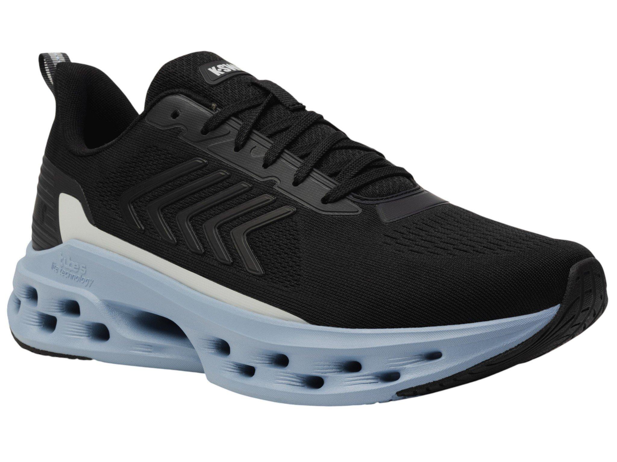 K-Swiss Melrose Tubes Lite "Black/Grey/Denim Blue" Men's Shoe - BLACK/GREY/DENIM BLUE