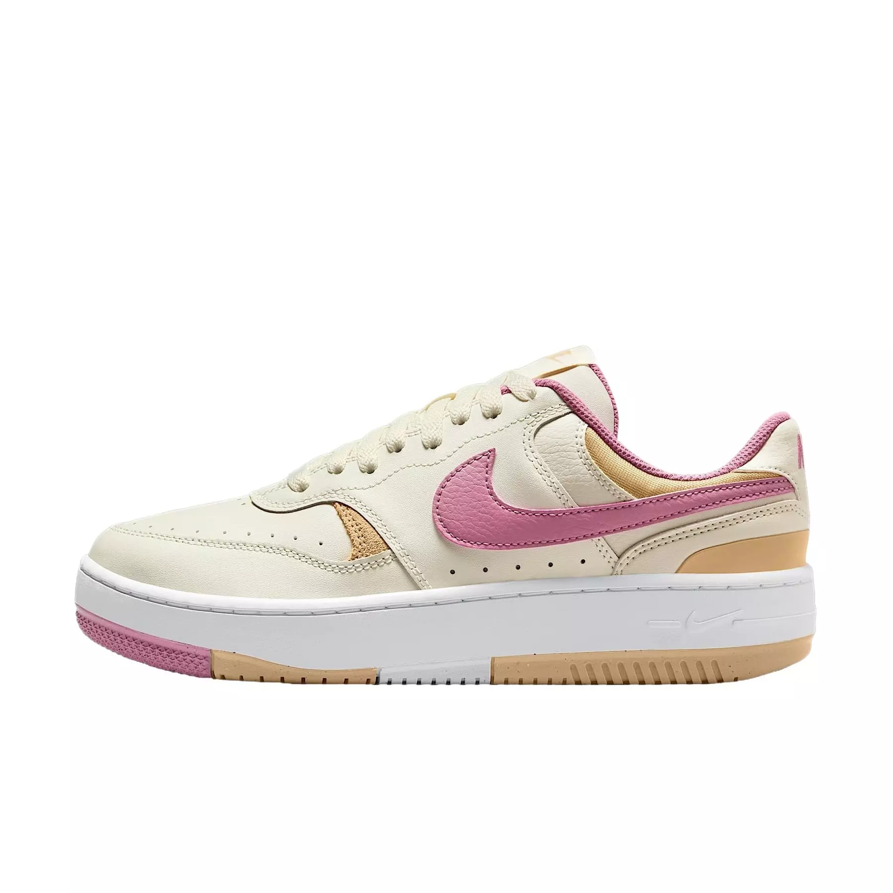Nike Gamma Force "Soft Pearl/Sesame/White/Elemental Pink" Women's Shoe - PEARL/PINK/WHITE
