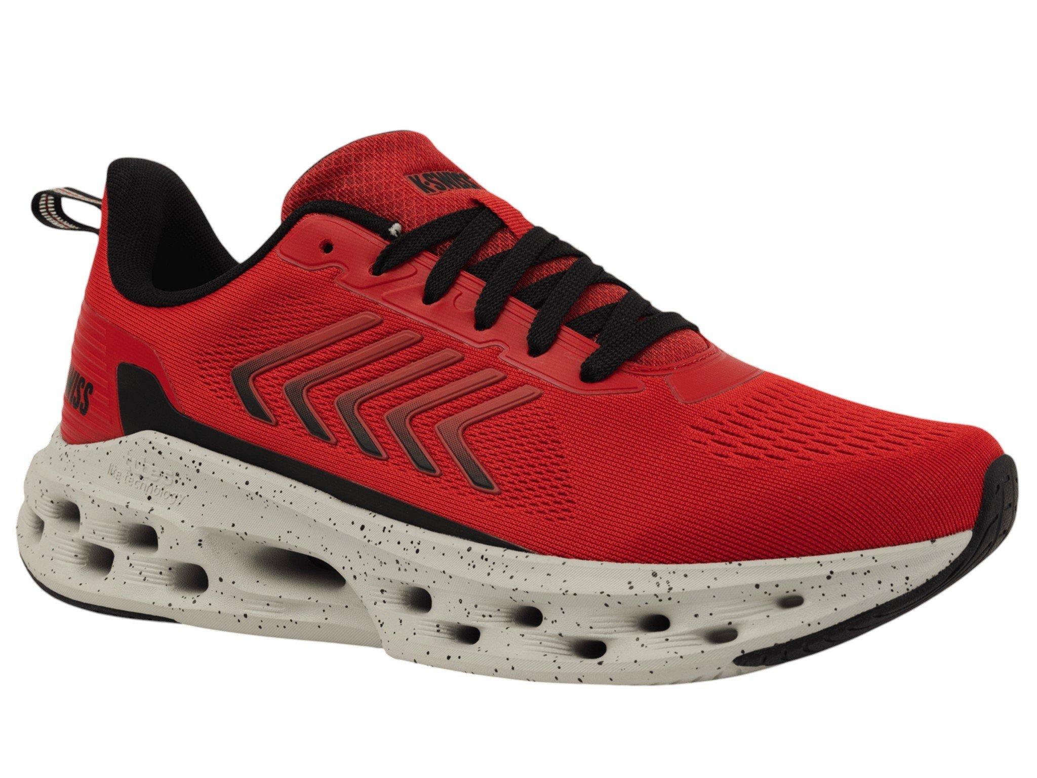K-Swiss Melrose Tubes Lite "Mars Red/Black/Oyster Mushroom" Men's Shoe - MARS RED/BLACK/OYSTER