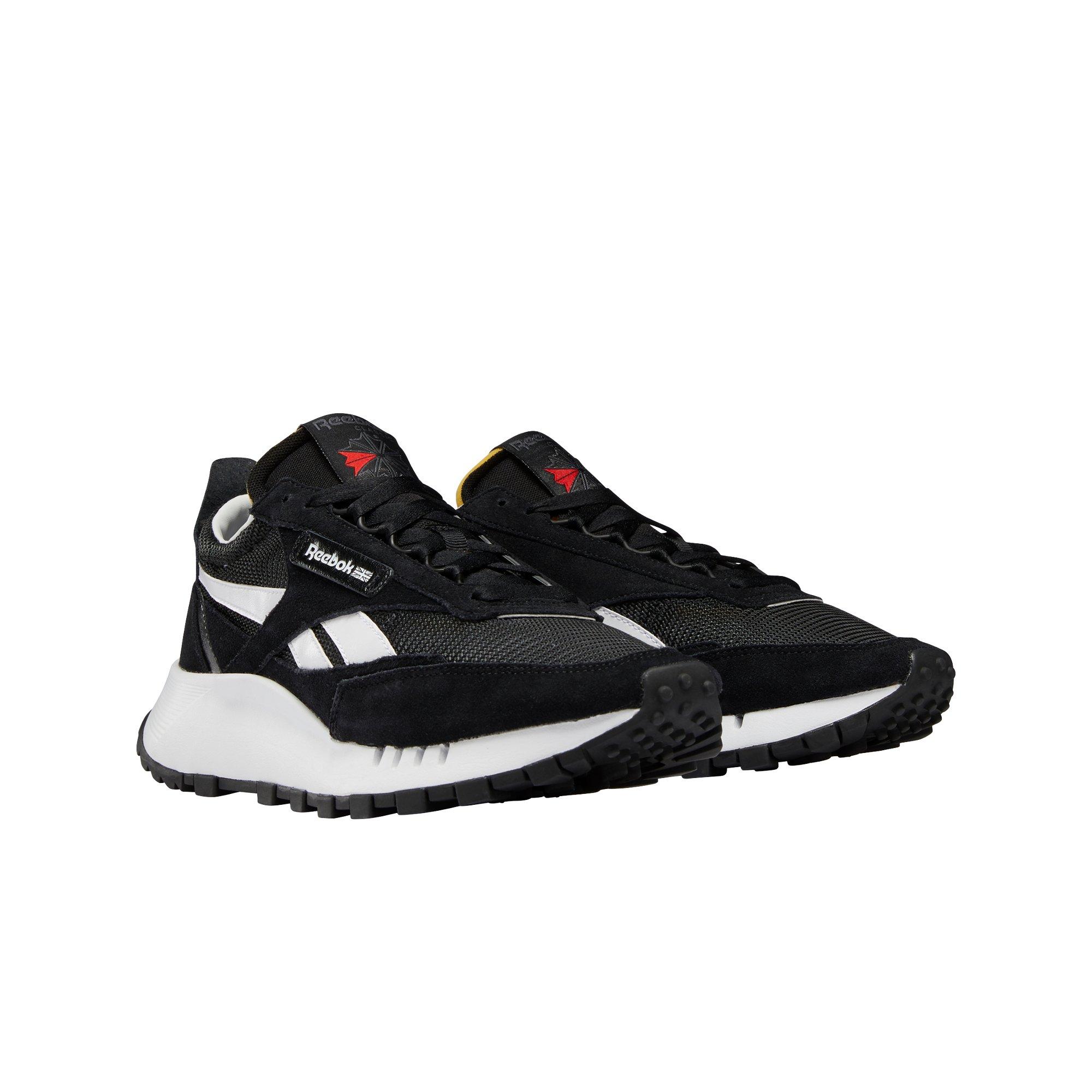 Reebok Classic Leather Legacy "Core Black/Cold Grey/Vector Red" Men's Shoe - BLACK/GREY/RED Thumbnail View 5