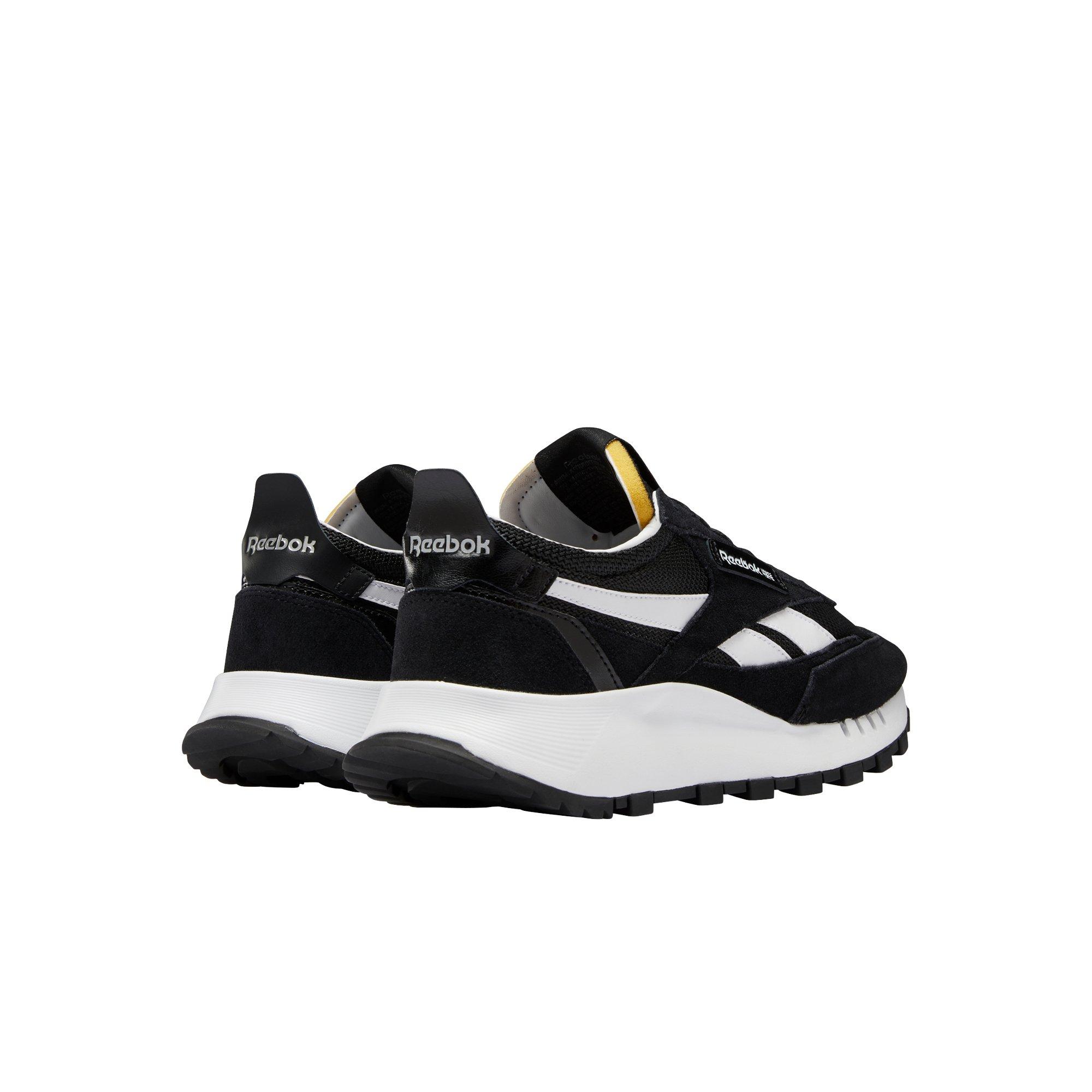 Reebok Classic Leather Legacy "Core Black/Cold Grey/Vector Red" Men's Shoe - BLACK/GREY/RED Thumbnail View 6