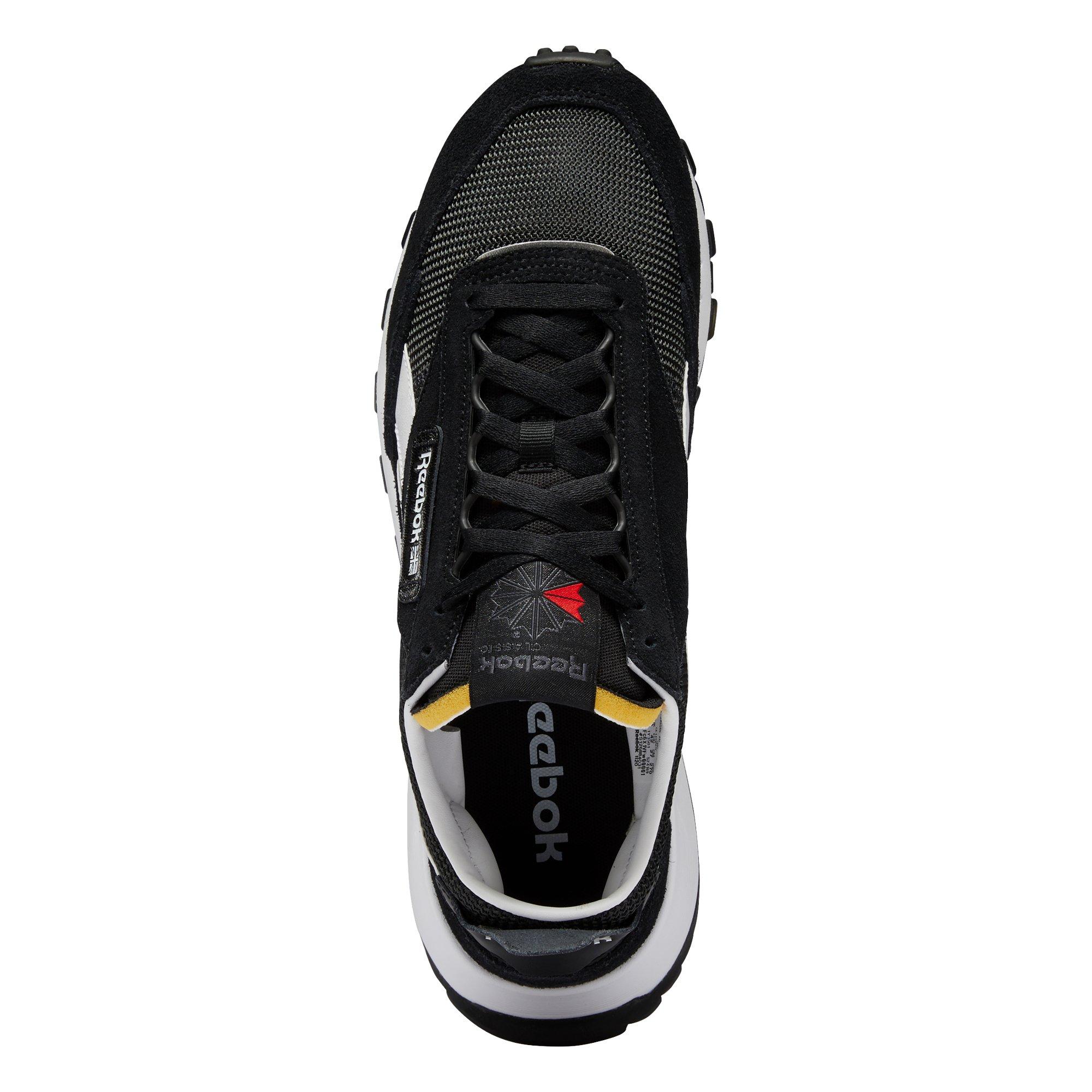 Reebok Classic Leather Legacy "Core Black/Cold Grey/Vector Red" Men's Shoe - BLACK/GREY/RED Thumbnail View 7