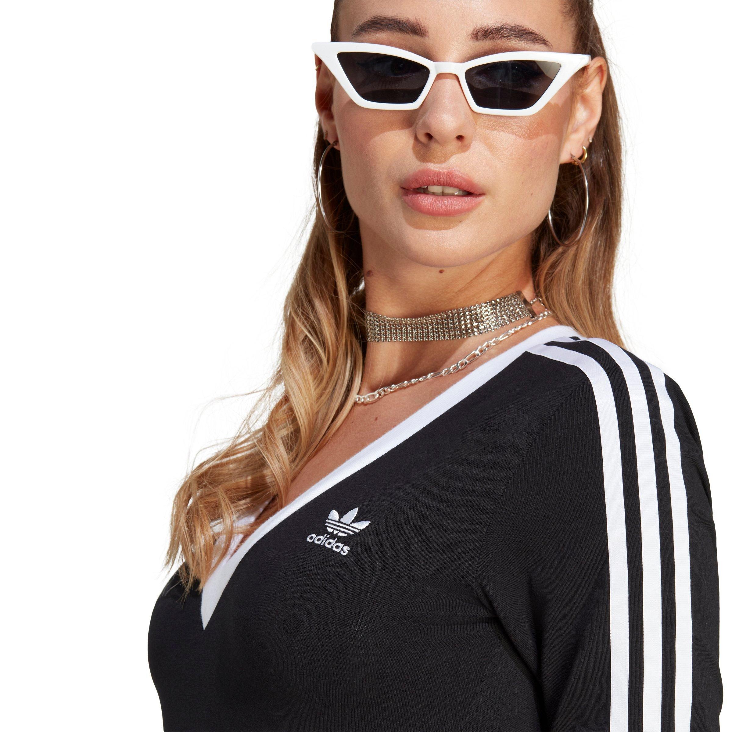 Adidas originals three stripe maxi dress online