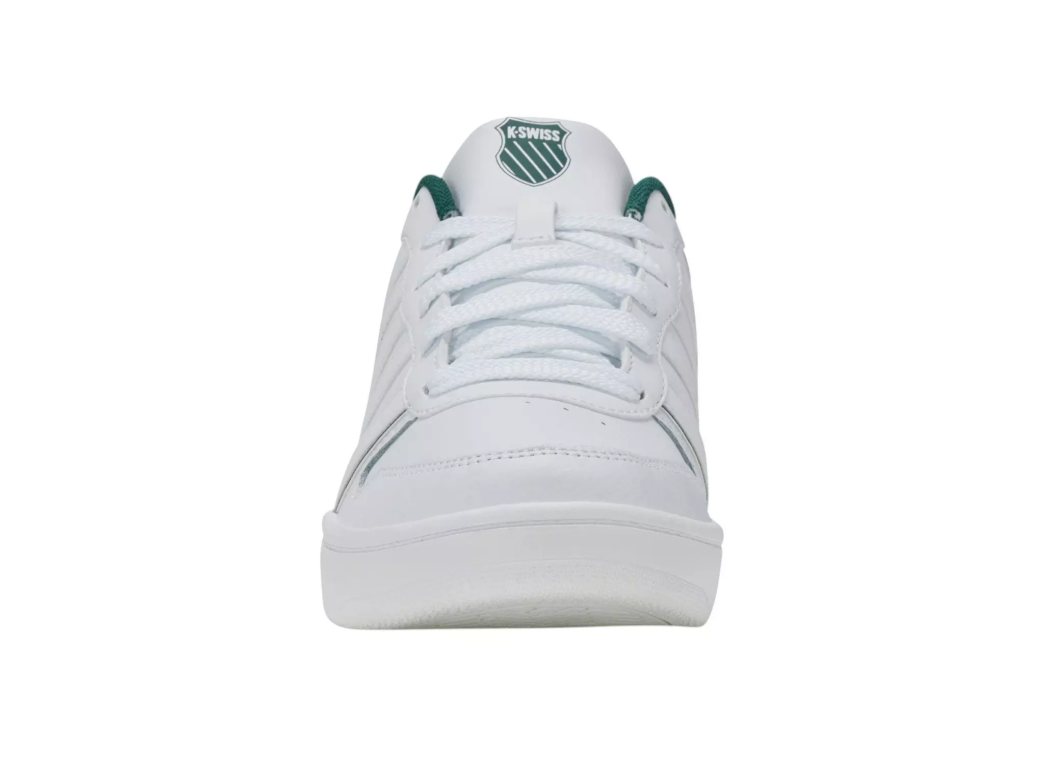 K-Swiss Court Palisades "White/Posy Green" Men's Shoe - WHITE/POSY GREEN