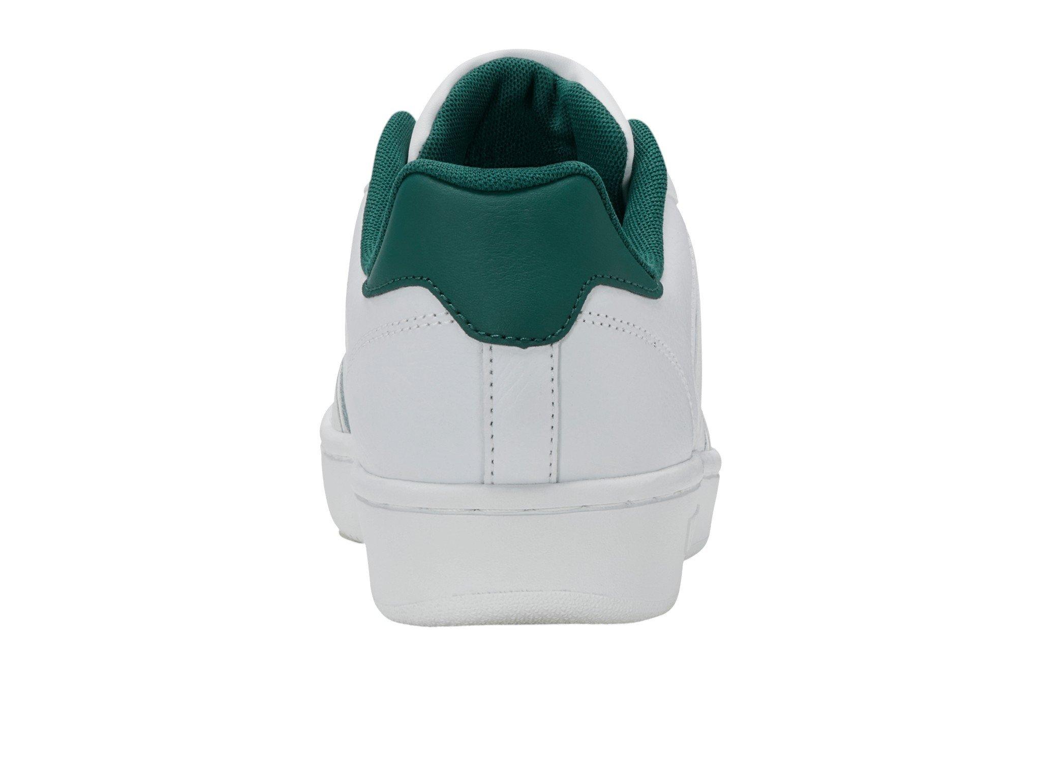 K-Swiss Court Palisades "White/Posy Green" Men's Shoe - WHITE/POSY GREEN