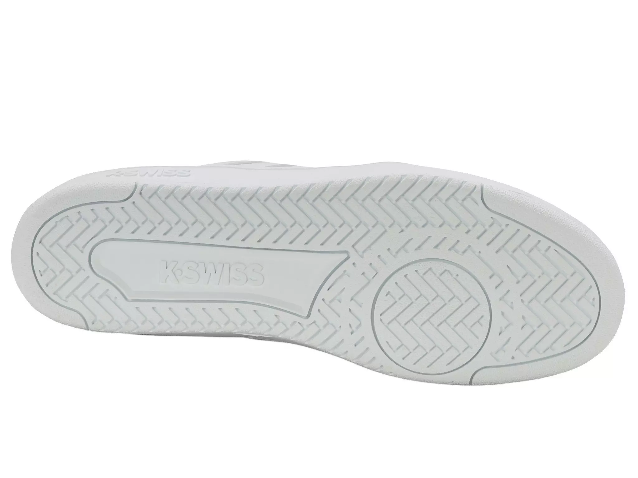 K-Swiss Court Palisades "White/Posy Green" Men's Shoe - WHITE/POSY GREEN