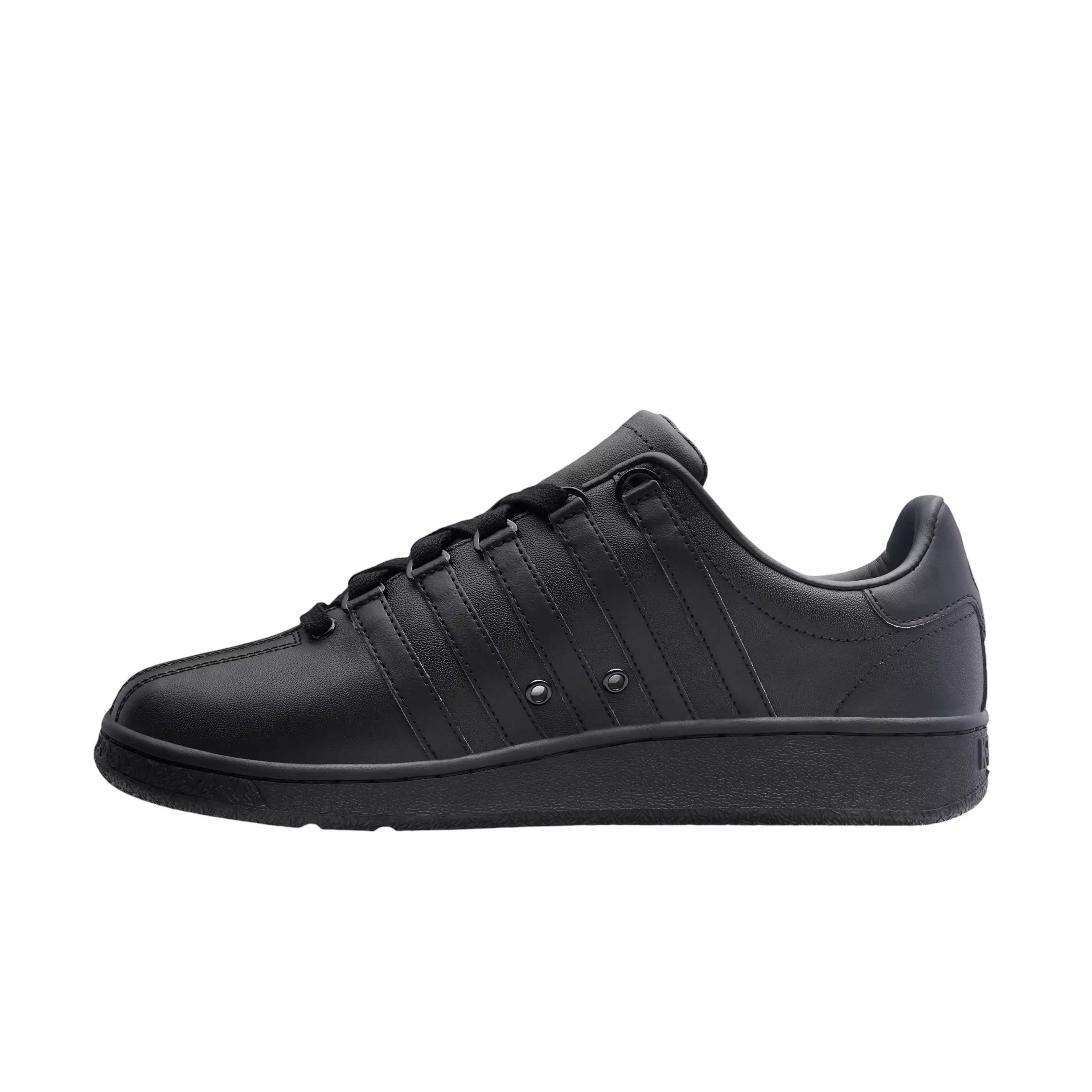K-Swiss Classic VN "Black/Black" Men's Extra Wide Casual Shoe - BLACK